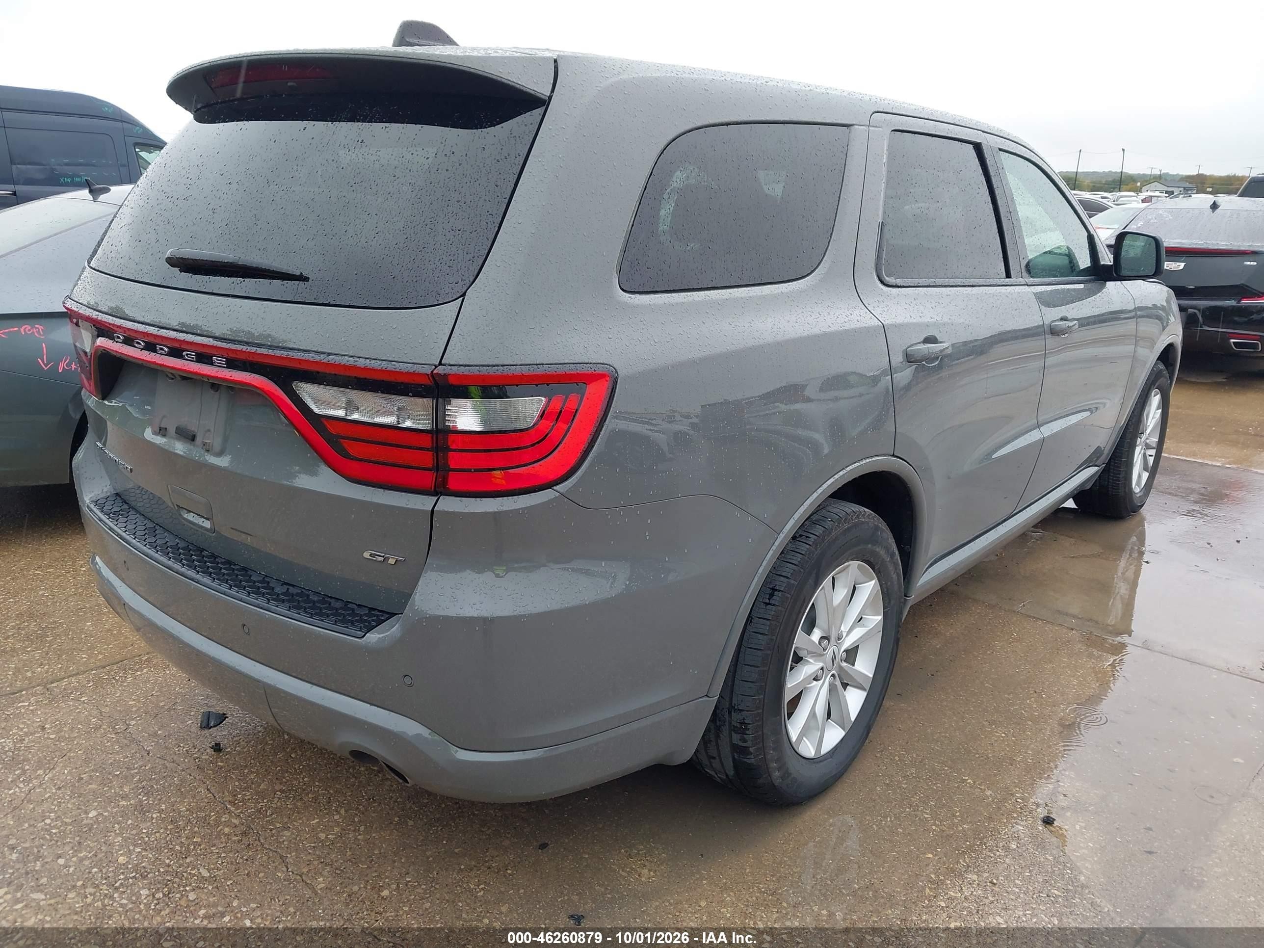 2026 Dodge Durango VIN 1C4RDHDG8TC187587 IAAI salvage auction — Side, Enterprise Vehicles Clear Only (Georgia), sold $20,400 on 2026-10-06 (photo 4)