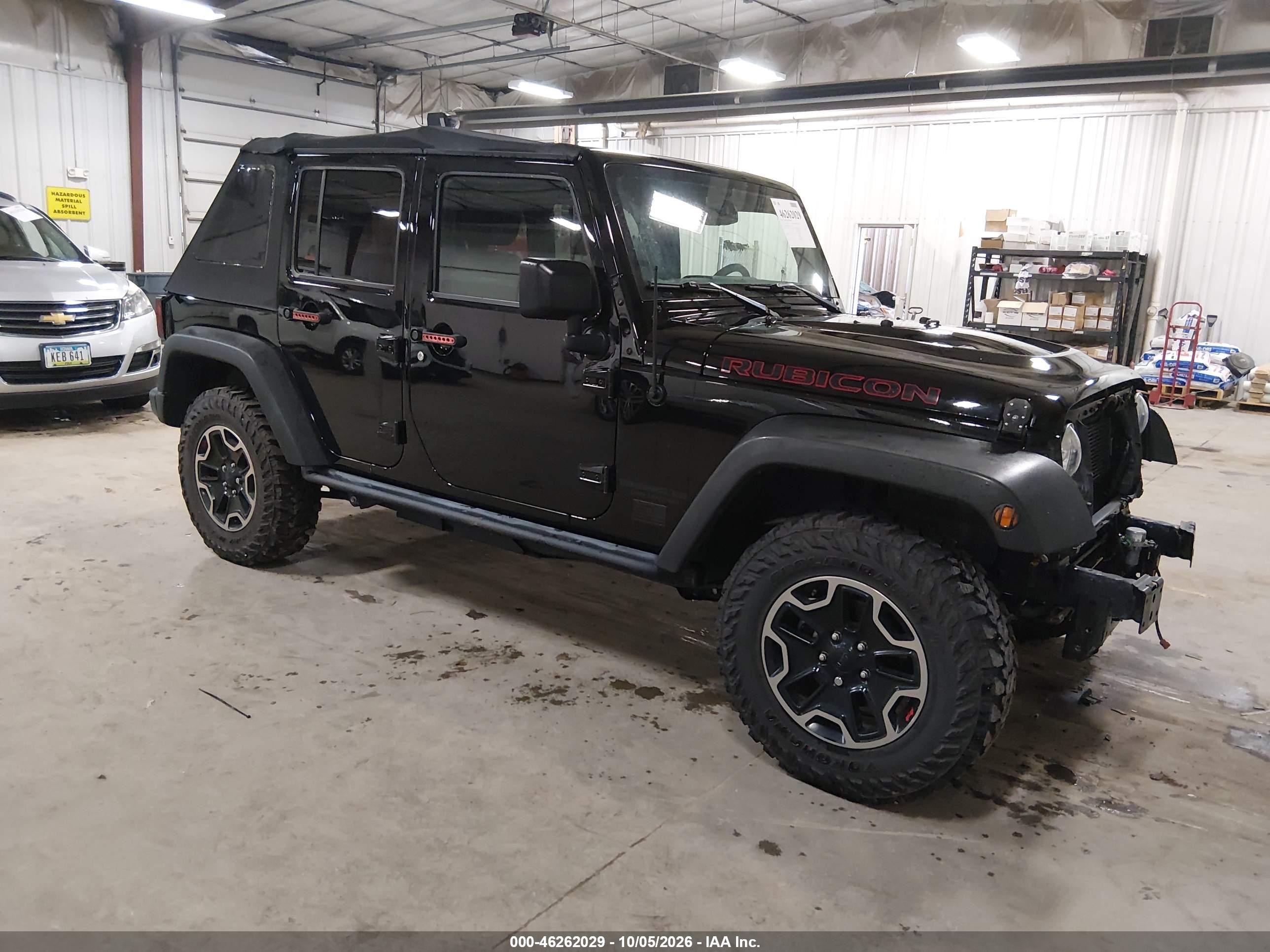 2015 Jeep Wrangler Unlimited VIN 1C4HJWFG3FL760194 — IAAI salvage auction photo