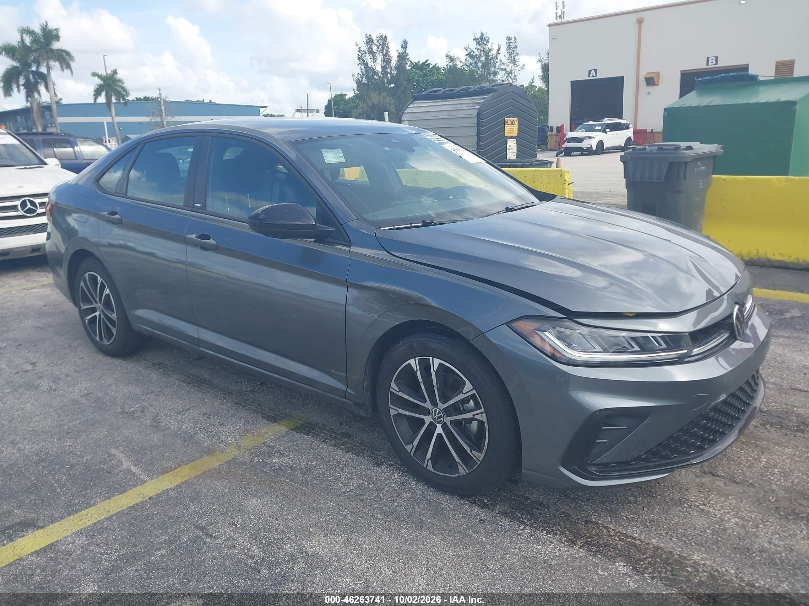 2026 Volkswagen Jetta VIN 3VWBW7BUXTM070216 — IAAI salvage auction photo