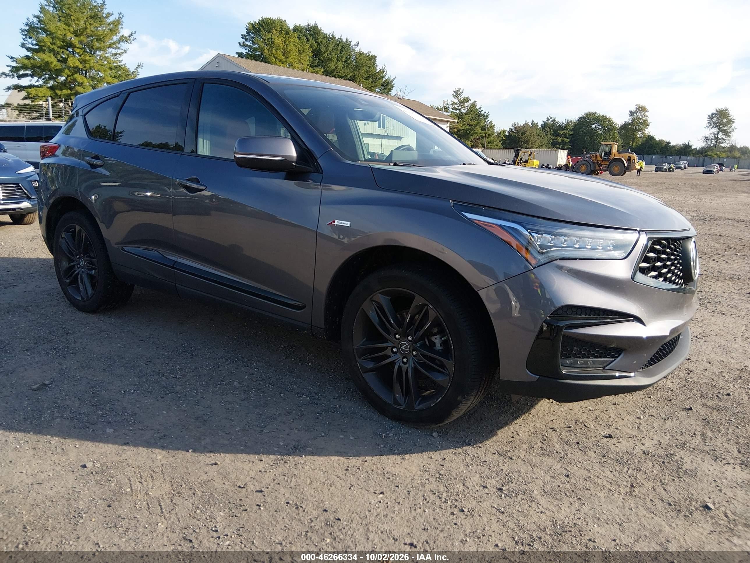 2021 Acura RDX VIN 5J8TC2H65ML032344 — IAAI salvage auction photo