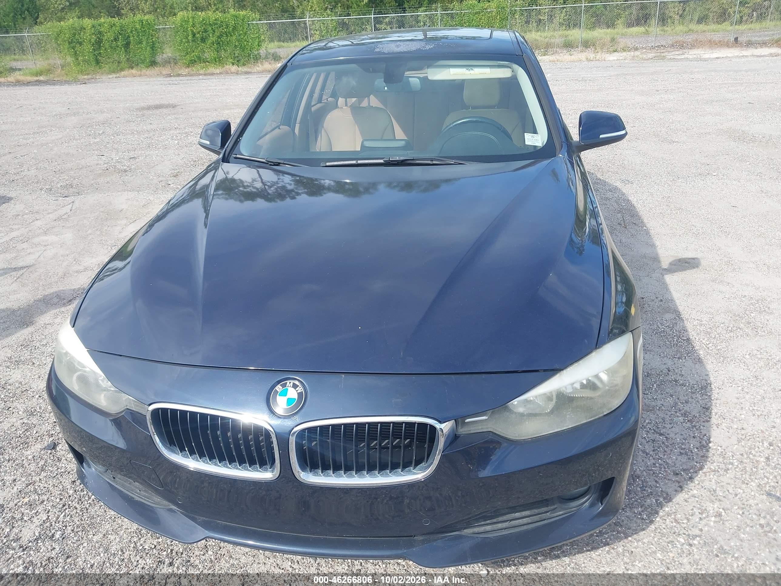 2015 BMW 3 Series VIN WBA3B1G52FNT04177 IAAI salvage auction — Front End, Clear (Florida), sold $1,650 on 2026-10-05 (photo 6)