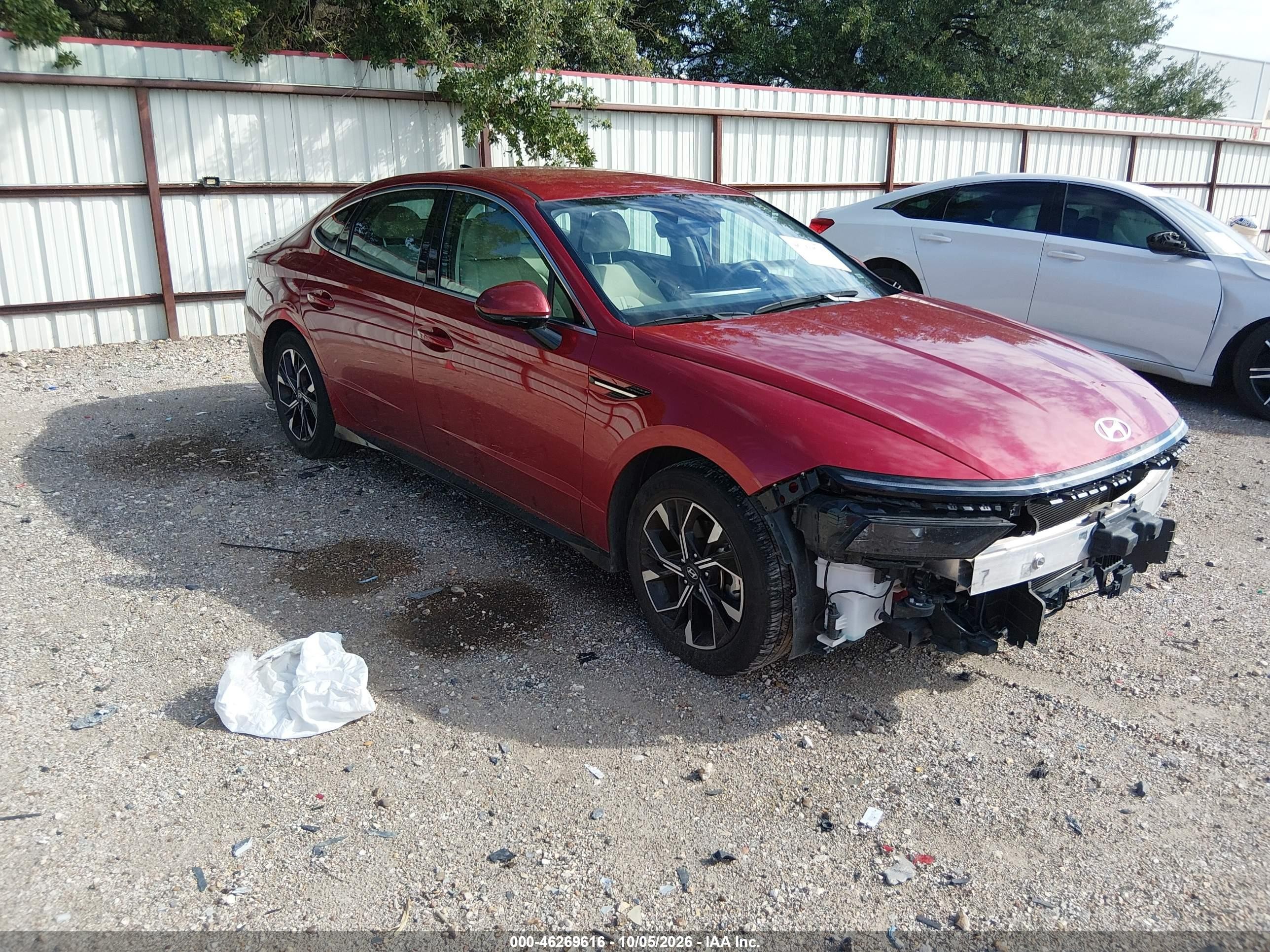 2025 Hyundai Sonata VIN KMHL64JA5SA462315 — IAAI salvage auction photo
