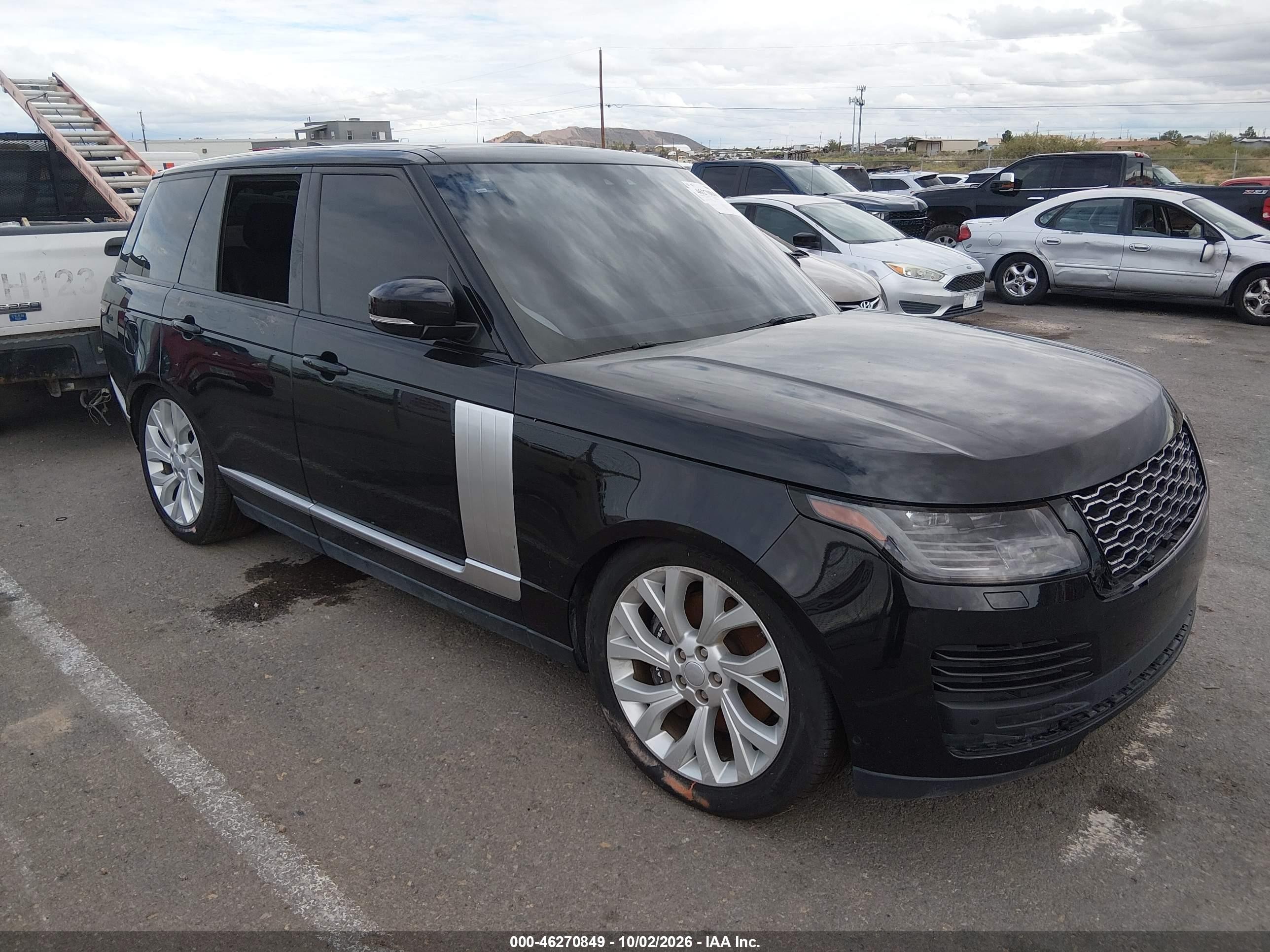 2021 Land Rover Range Rover VIN SALGS2RU1MA429540 — IAAI salvage auction photo