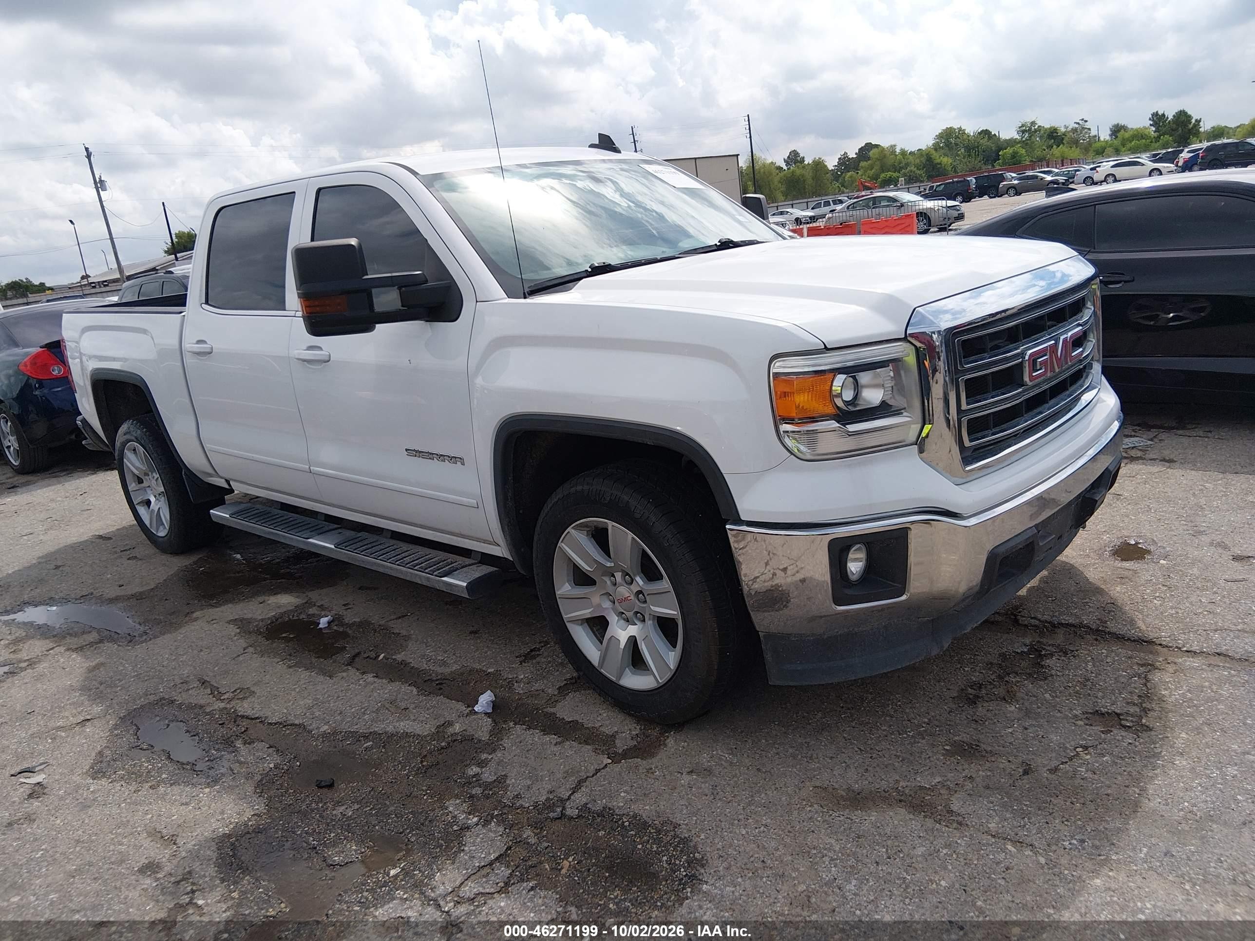 2015 GMC Sierra 1500 VIN 3GTU1UEC9FG201800 — IAAI salvage auction photo