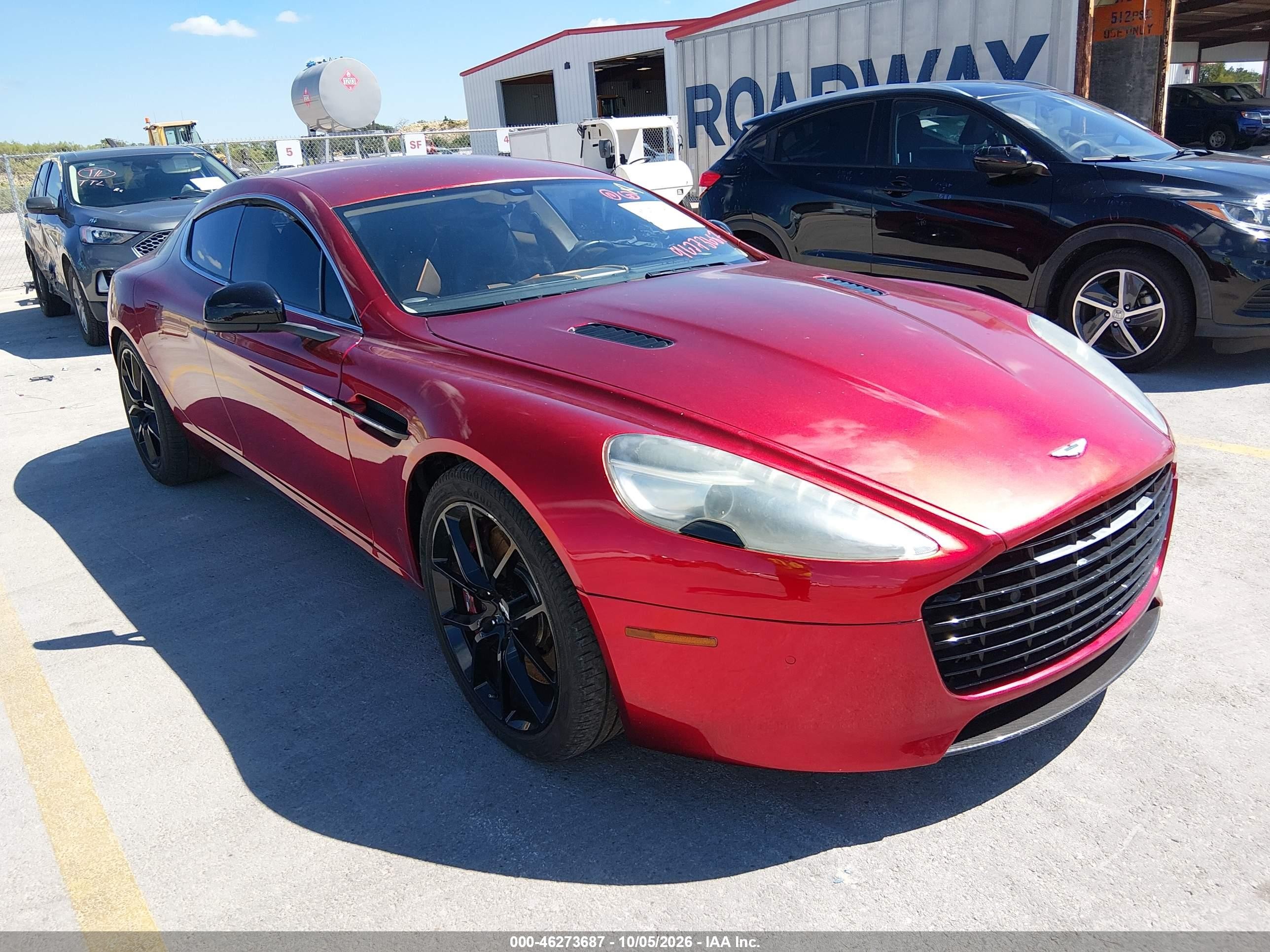 2014 Aston Martin Rapide VIN SCFHDDAT3EGF03600 — IAAI salvage auction photo