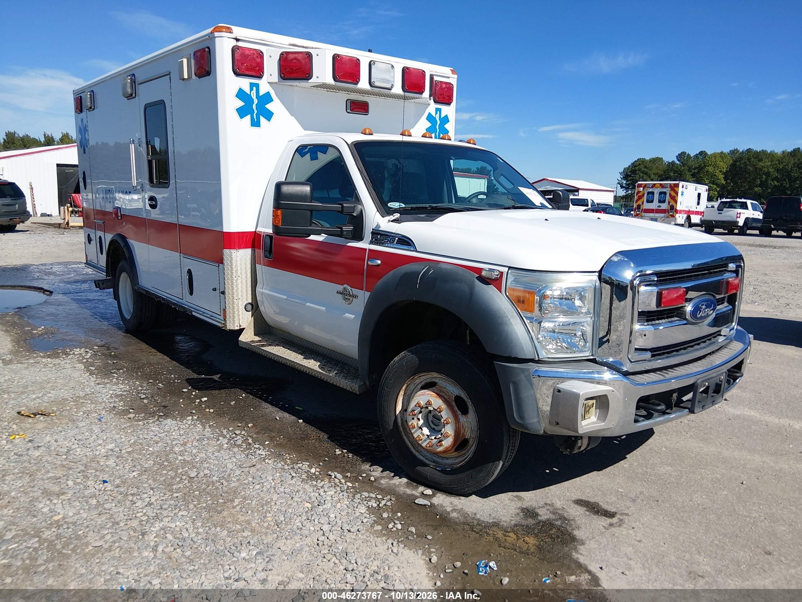 2016 Ford F-450 VIN 1FDUF4HT4GEB87421 — IAAI salvage auction photo