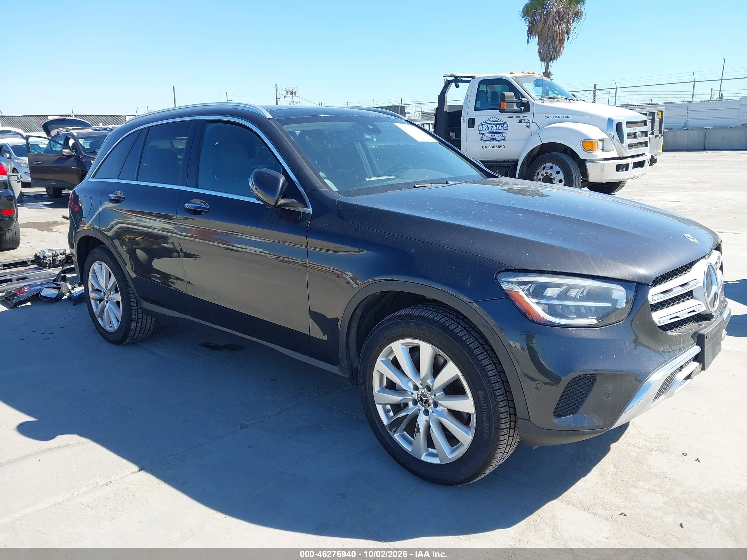 2021 Mercedes-Benz GLC-Class VIN W1N0G8DBXMG004682 — IAAI salvage auction photo