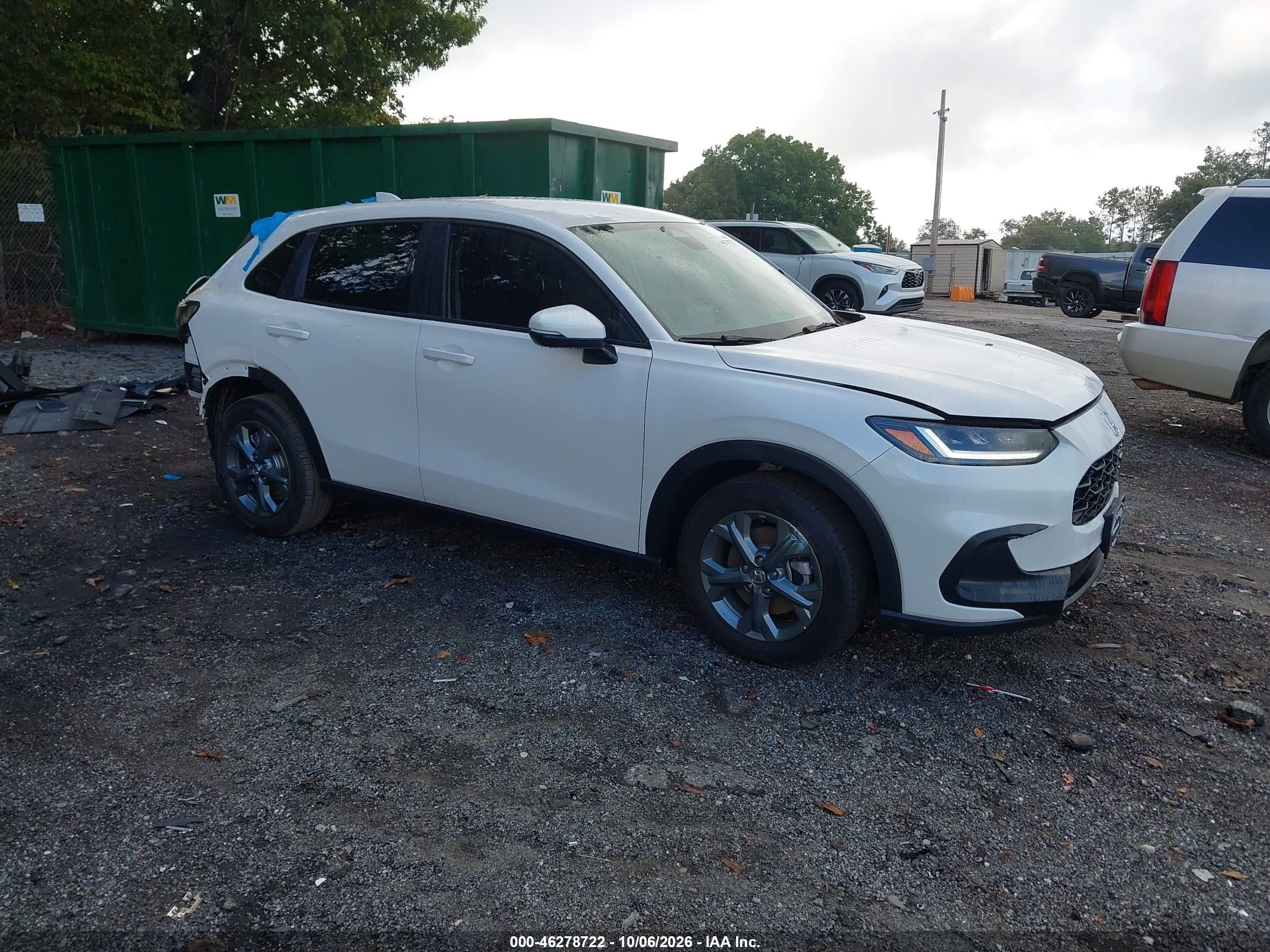 2026 Honda HR-V VIN 3CZRZ1H35TM741600 — IAAI salvage auction photo