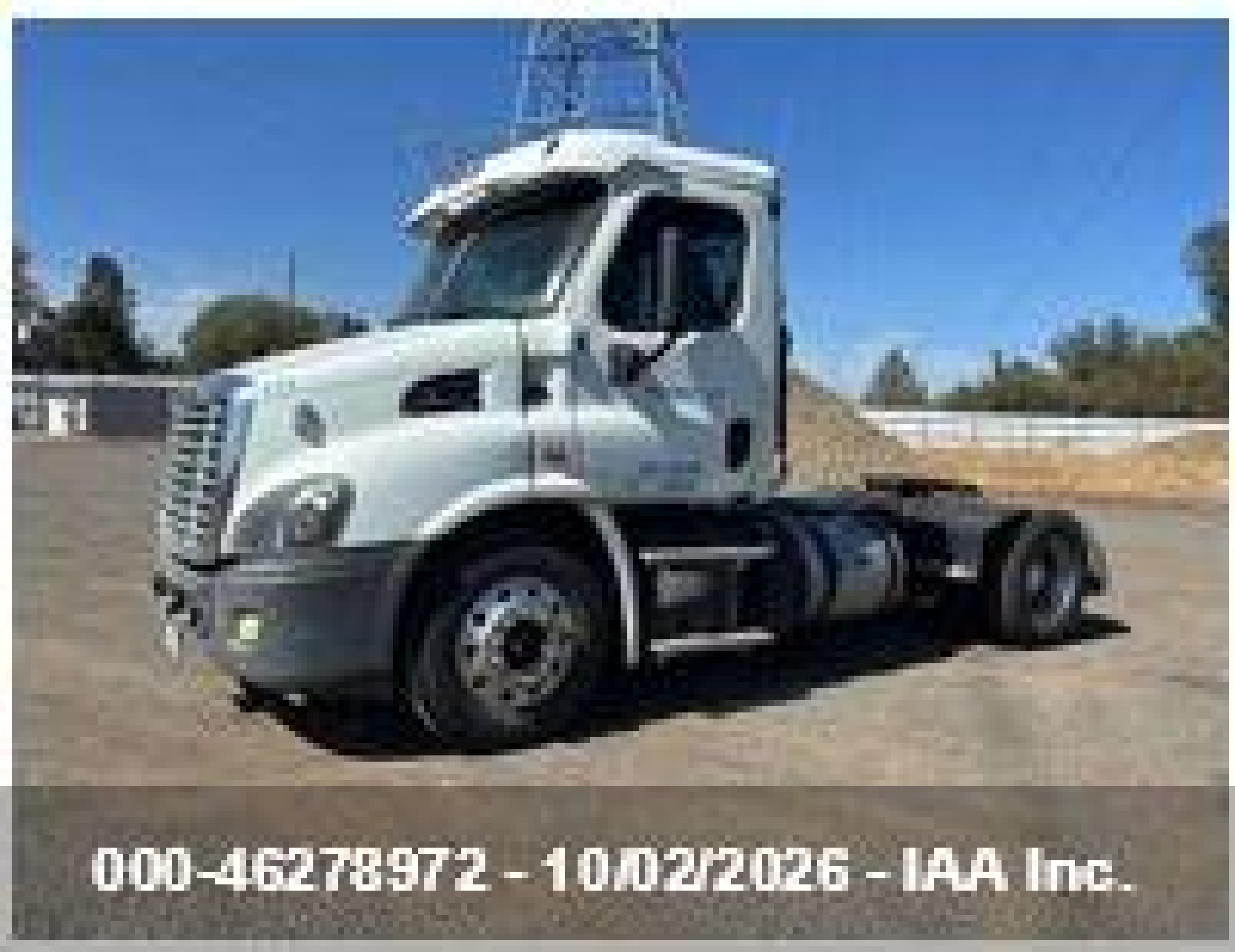 2016 Freightliner Cascadia 113 VIN 1FUBGAD43GLHM0430 IAAI salvage auction — Unknown, Original (West Virginia), sold $8,050 on 2026-10-07 (photo 2)