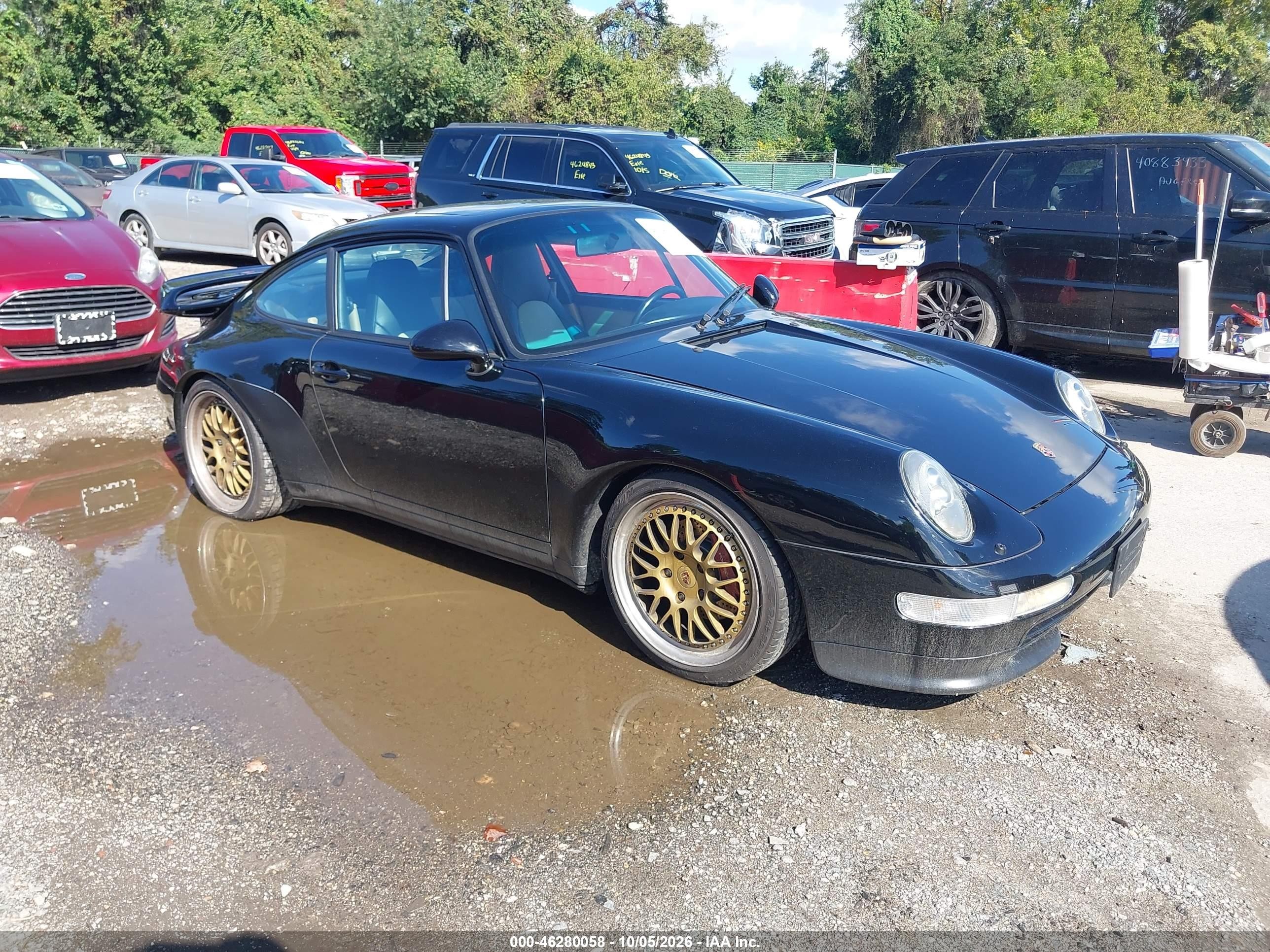 1997 Porsche 911 VIN WP0AA2994VS320318 — IAAI salvage auction photo