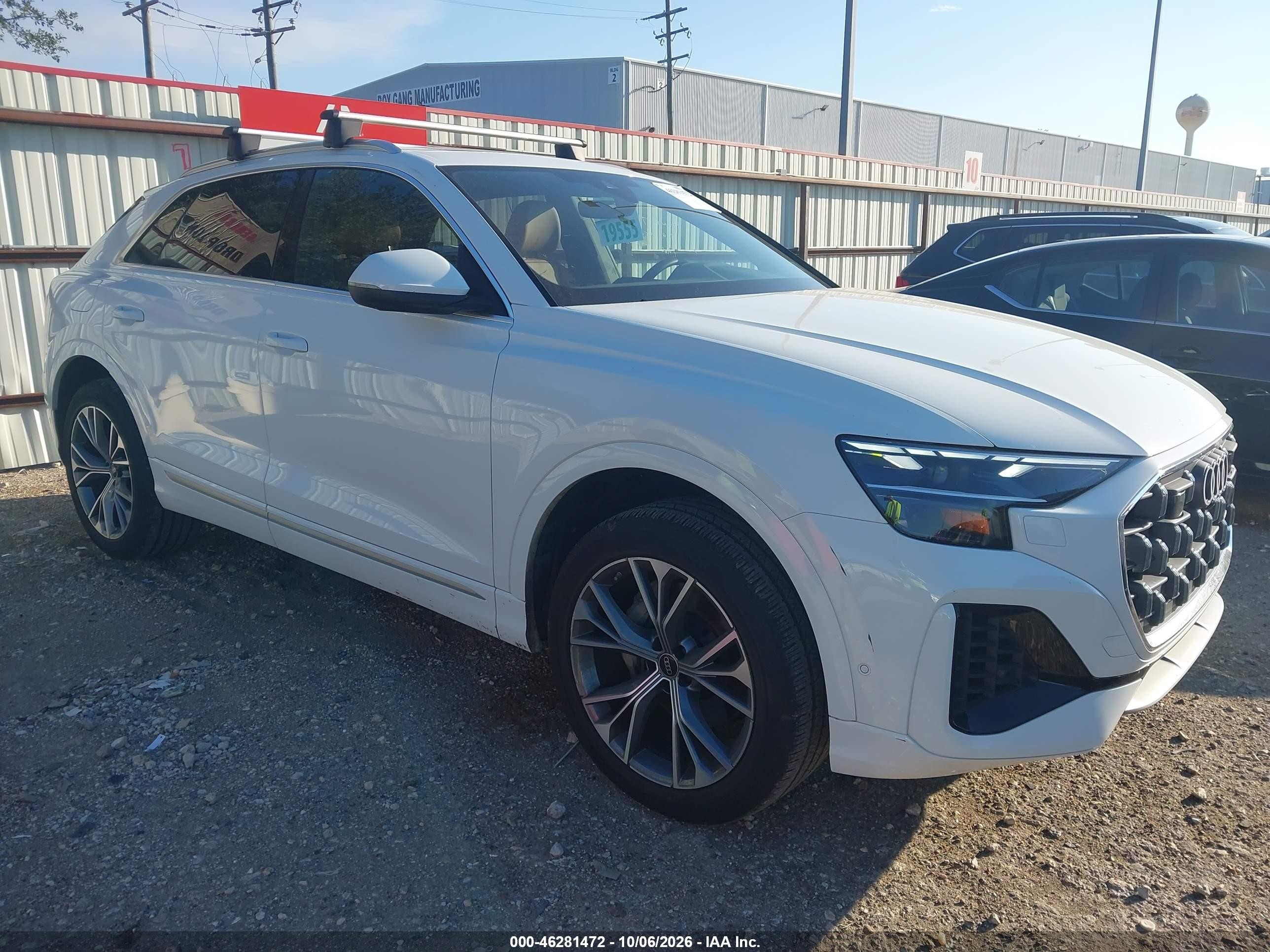 2026 Audi Q8 VIN WA1BVBF1XTD030409 — IAAI salvage auction photo