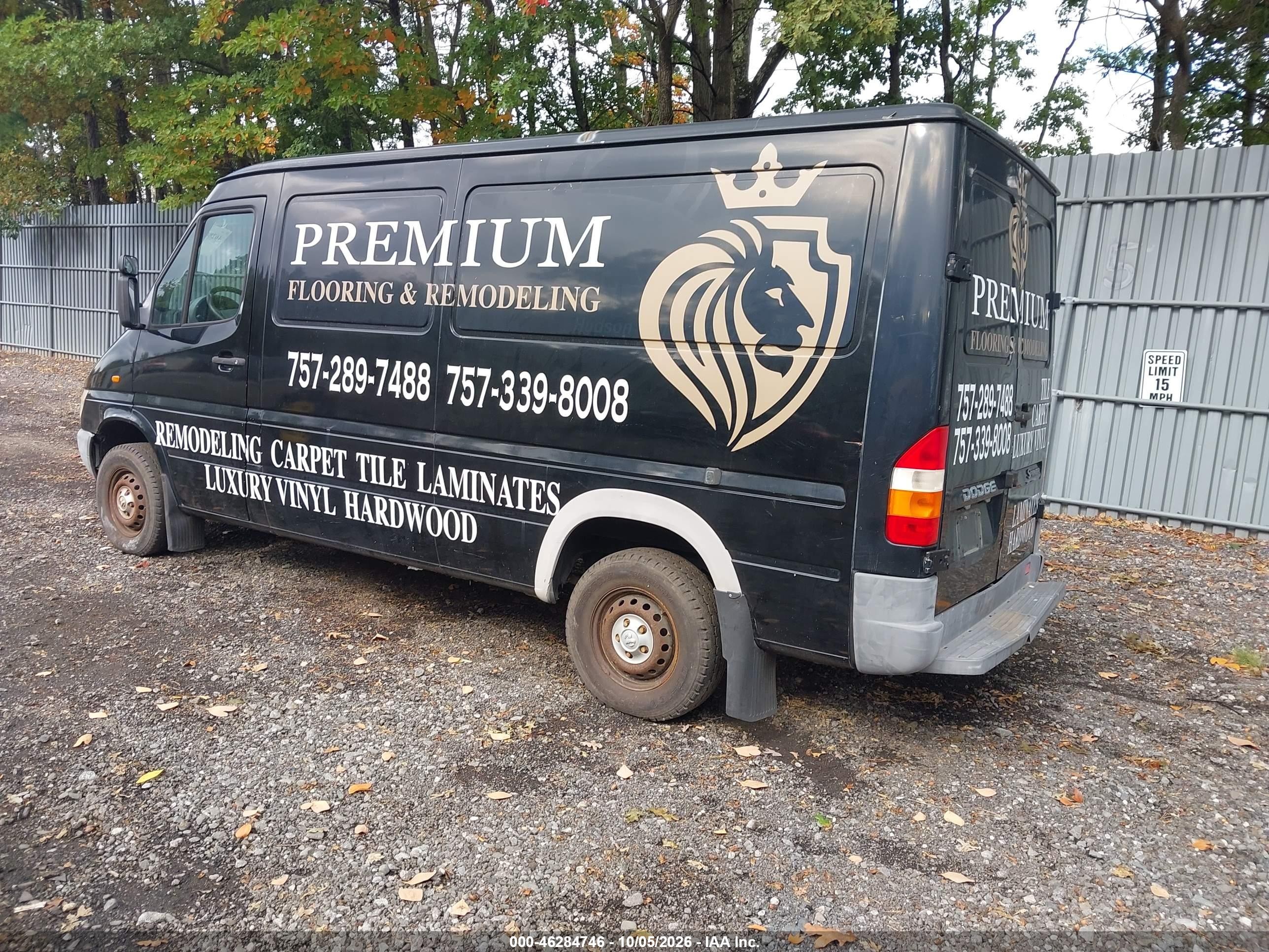 2004 Dodge Sprinter VIN WD2PD644945656899 IAAI salvage auction — All Over, Clear (Virginia), sold $775 on 2026-10-08 (photo 3)
