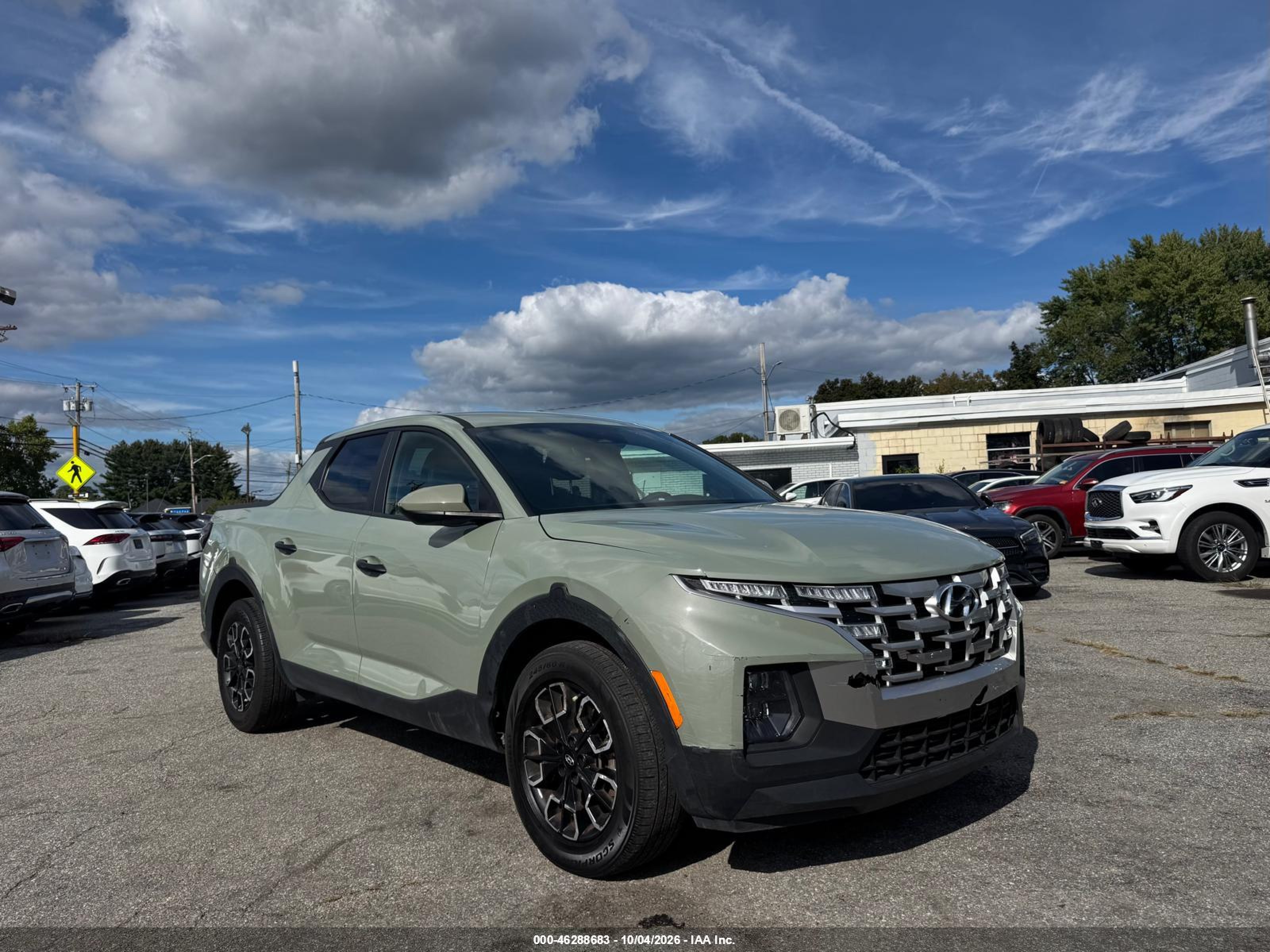 2024 Hyundai Santa Cruz VIN 5NTJADDE1RH117408 — IAAI salvage auction photo