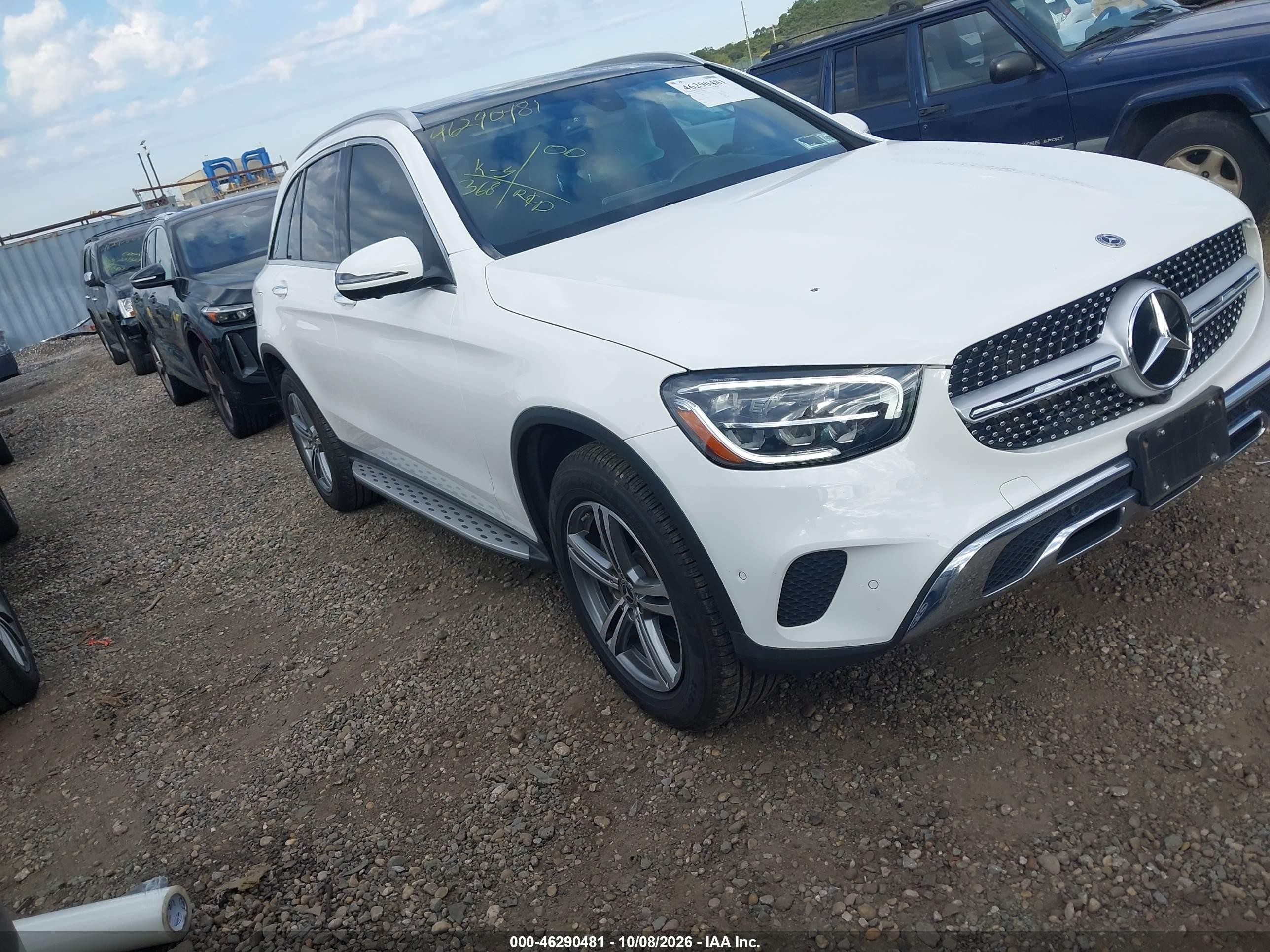 2021 Mercedes-Benz GLC-Class VIN W1N0G8EB9MV274626 — IAAI salvage auction photo