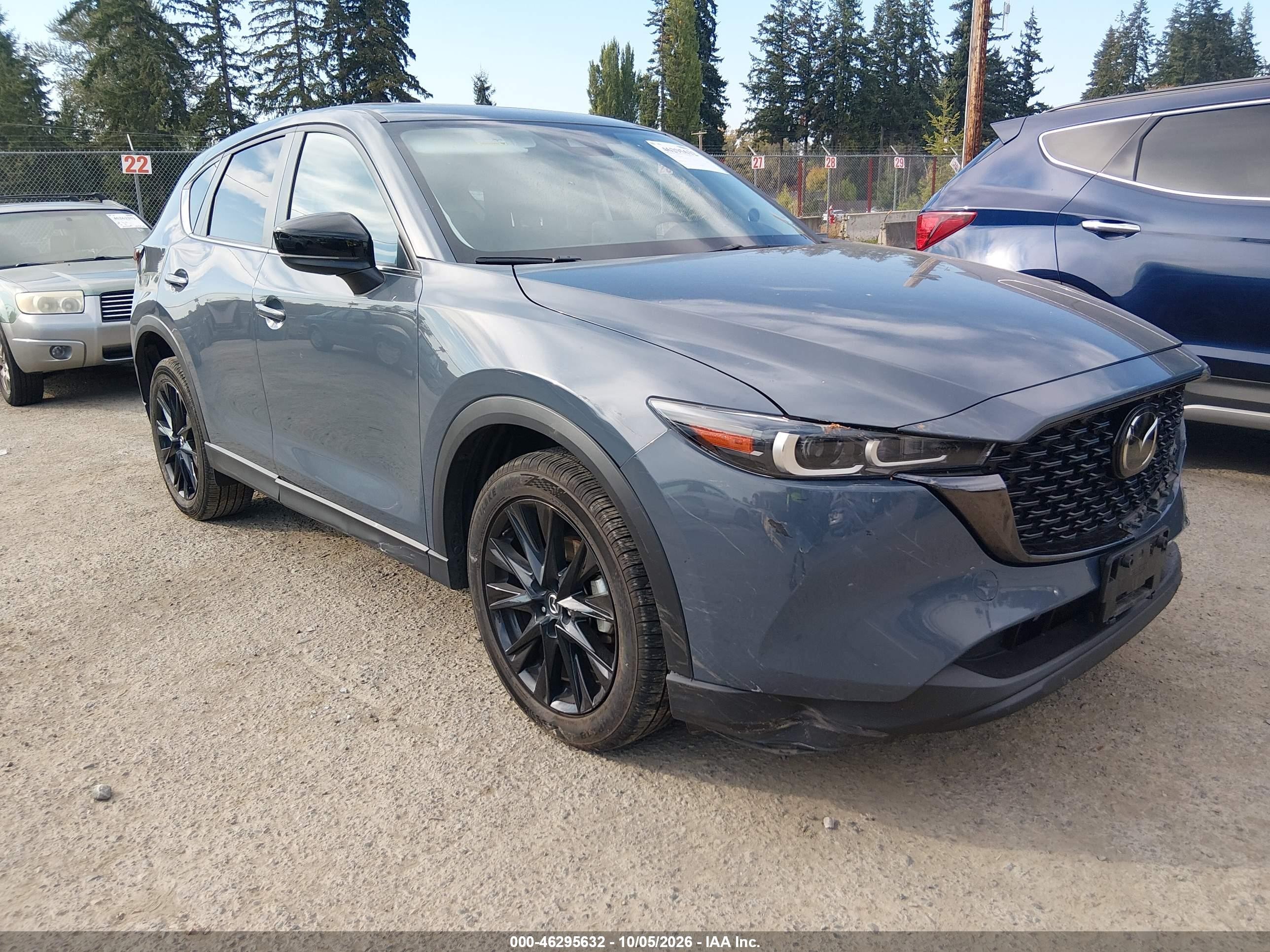 2025 Mazda CX-5 VIN JM3KFBCM7S0681687 — IAAI salvage auction photo