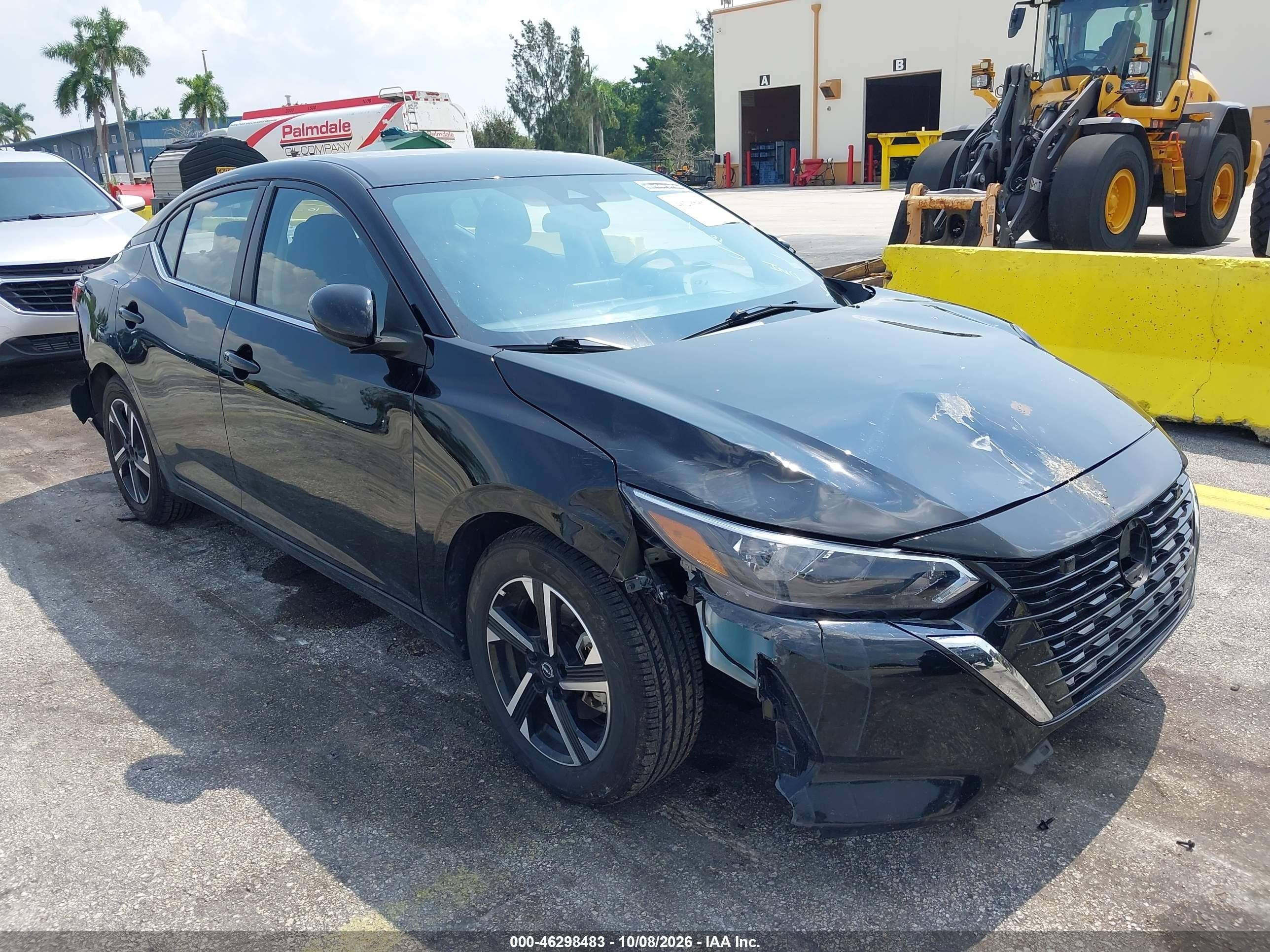 2025 Nissan Sentra VIN 3N1AB8CV4SY371761 — IAAI salvage auction photo