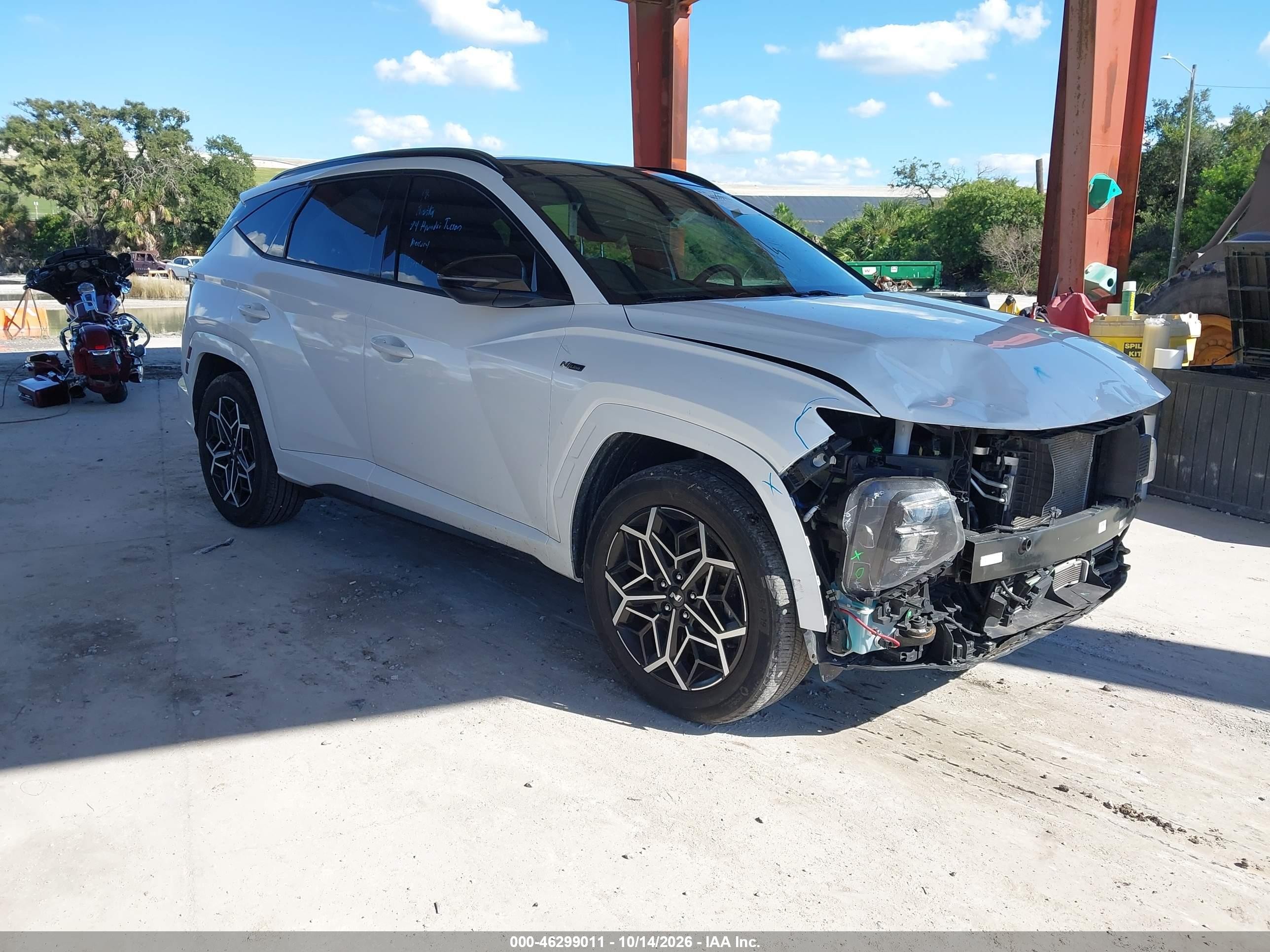 2024 Hyundai Tucson Hybrid VIN KM8JFCD18RU145313 — IAAI salvage auction photo