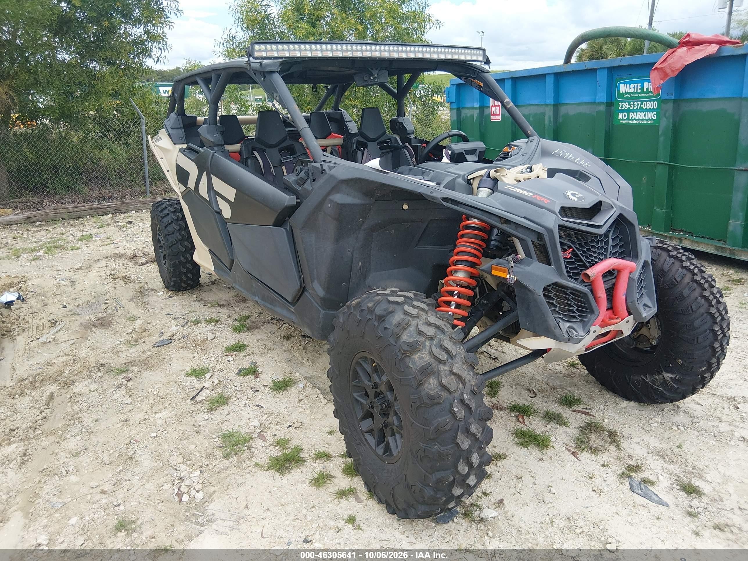 2023 Can-Am MAVERICK X3 MAX VIN 3JBVEAV24PE000059 — IAAI salvage auction photo