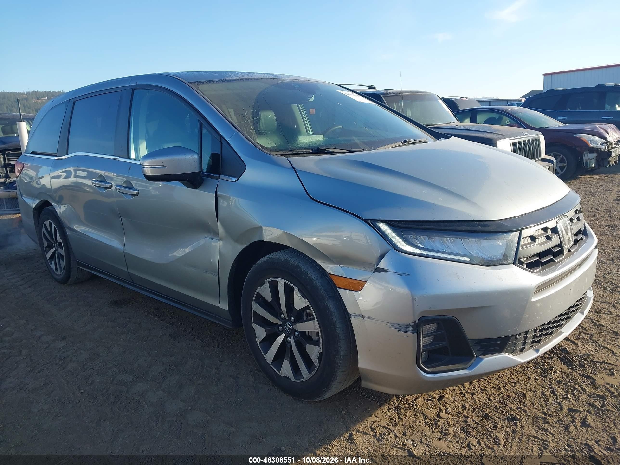 2025 Honda Odyssey VIN 5FNRL6H62SB072512 — IAAI salvage auction photo