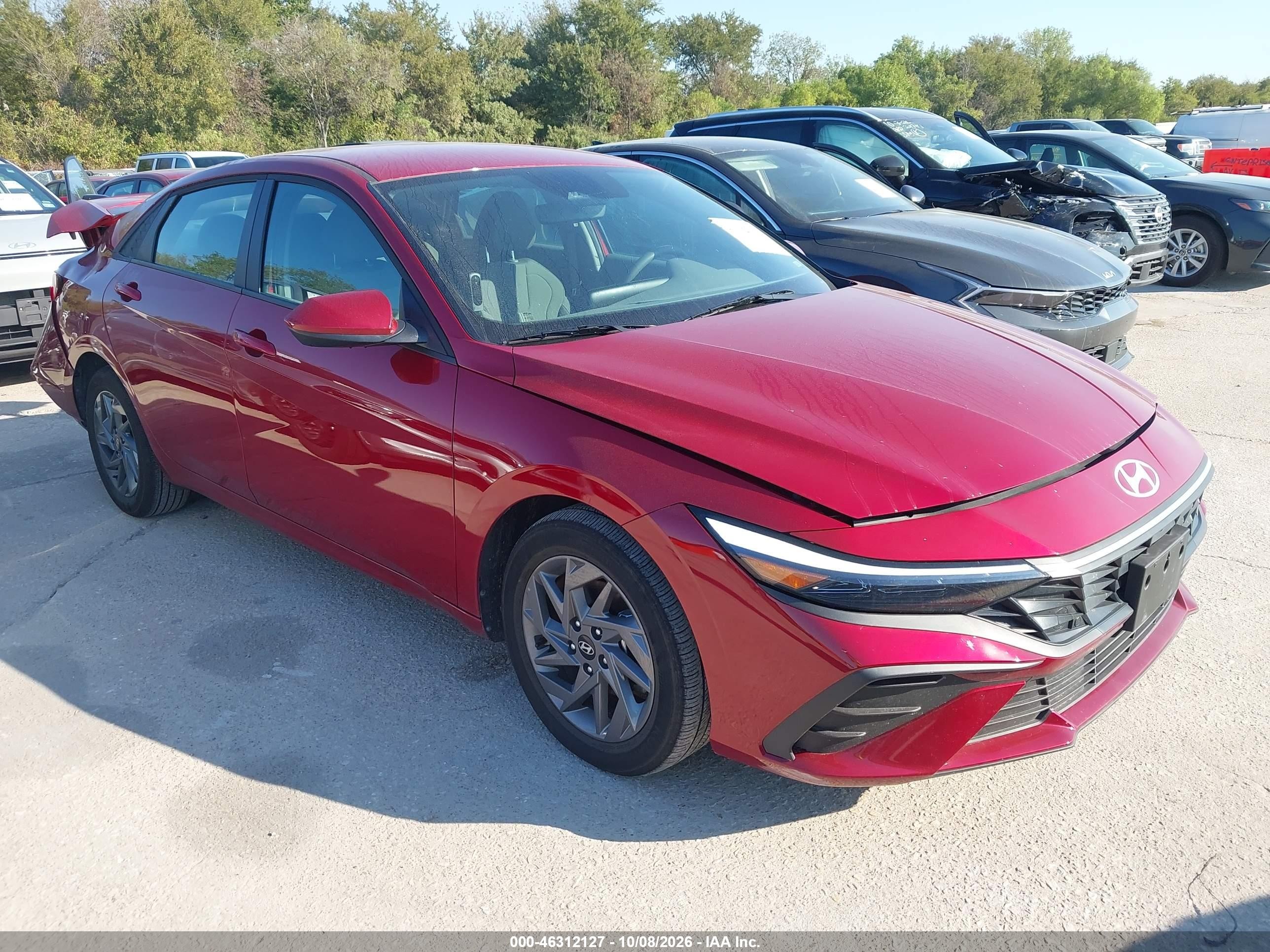 2025 Hyundai Elantra VIN KMHLM4DJ1SU178521 — IAAI salvage auction photo
