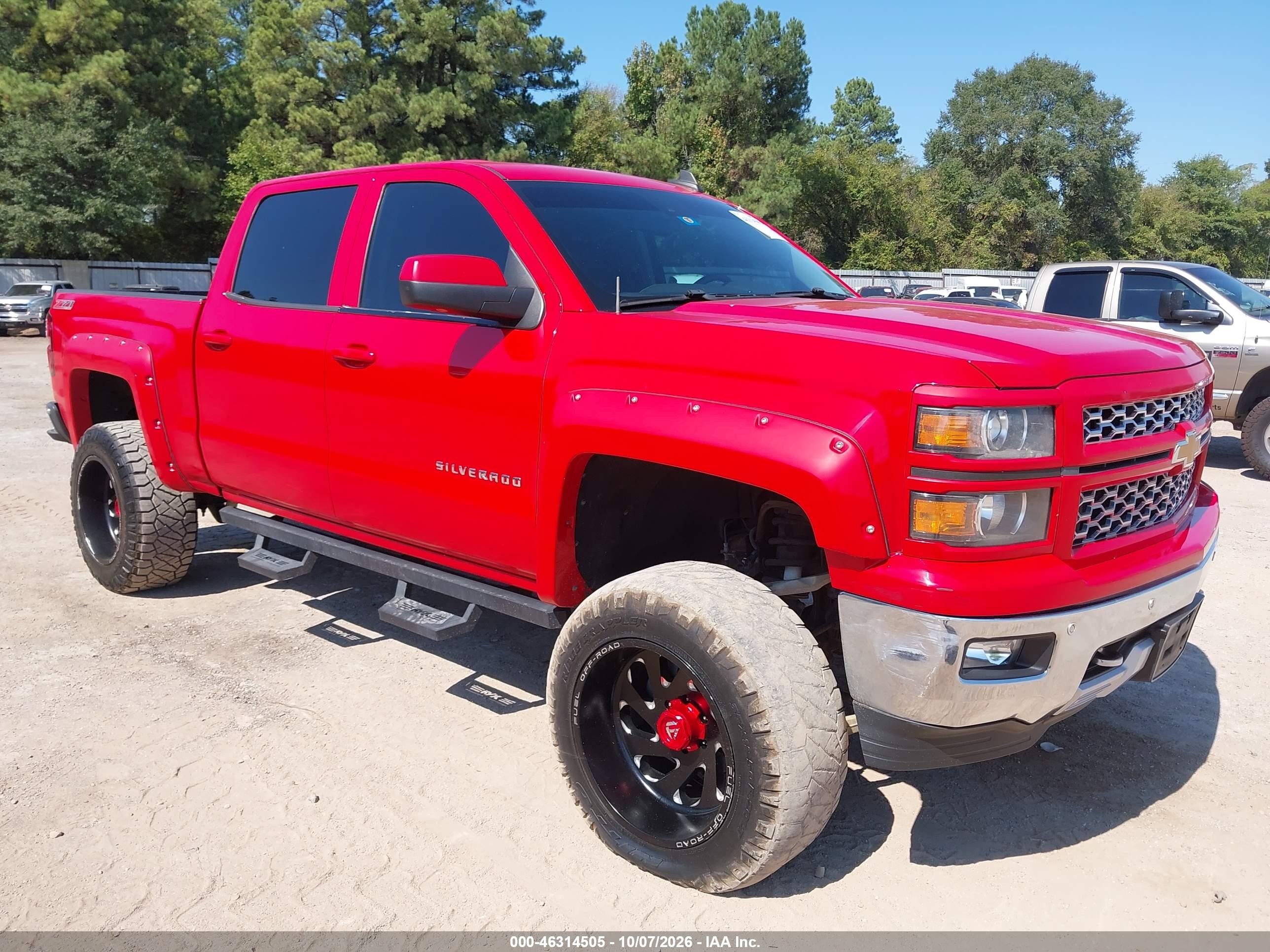 2015 Chevrolet Silverado 1500 VIN 3GCUKSEC5FG278892 — IAAI salvage auction photo
