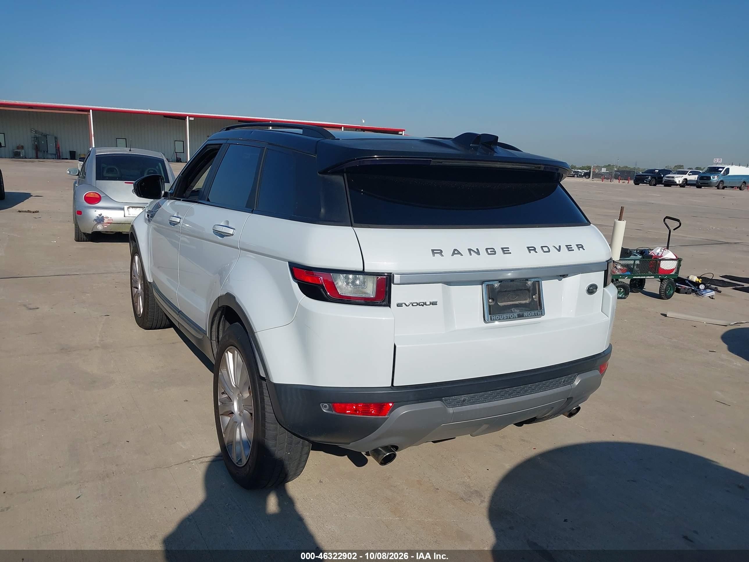 2016 Land Rover Range Rover Evoque VIN SALVR2BG5GH154516 IAAI salvage auction — Normal Wear, Original (Texas), sold $2,800 on 2026-10-19 (photo 3)