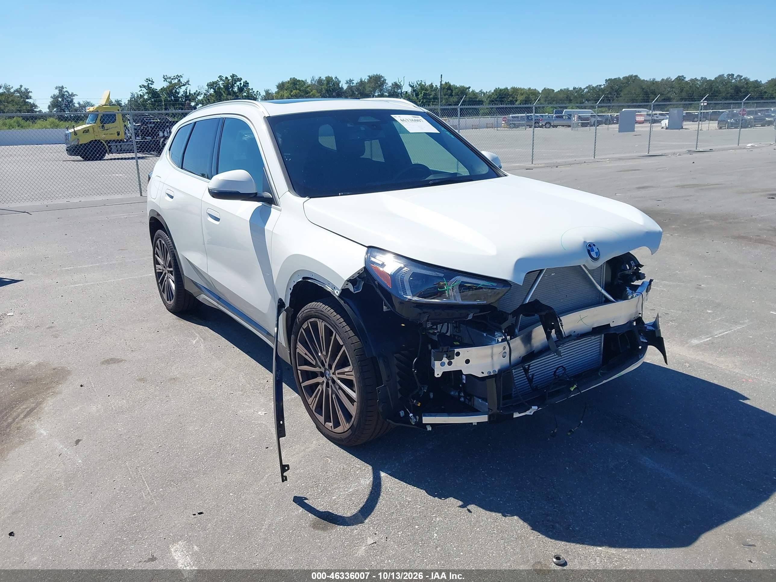 2026 BMW X1 VIN WBX73EF07T5648925 — IAAI salvage auction photo