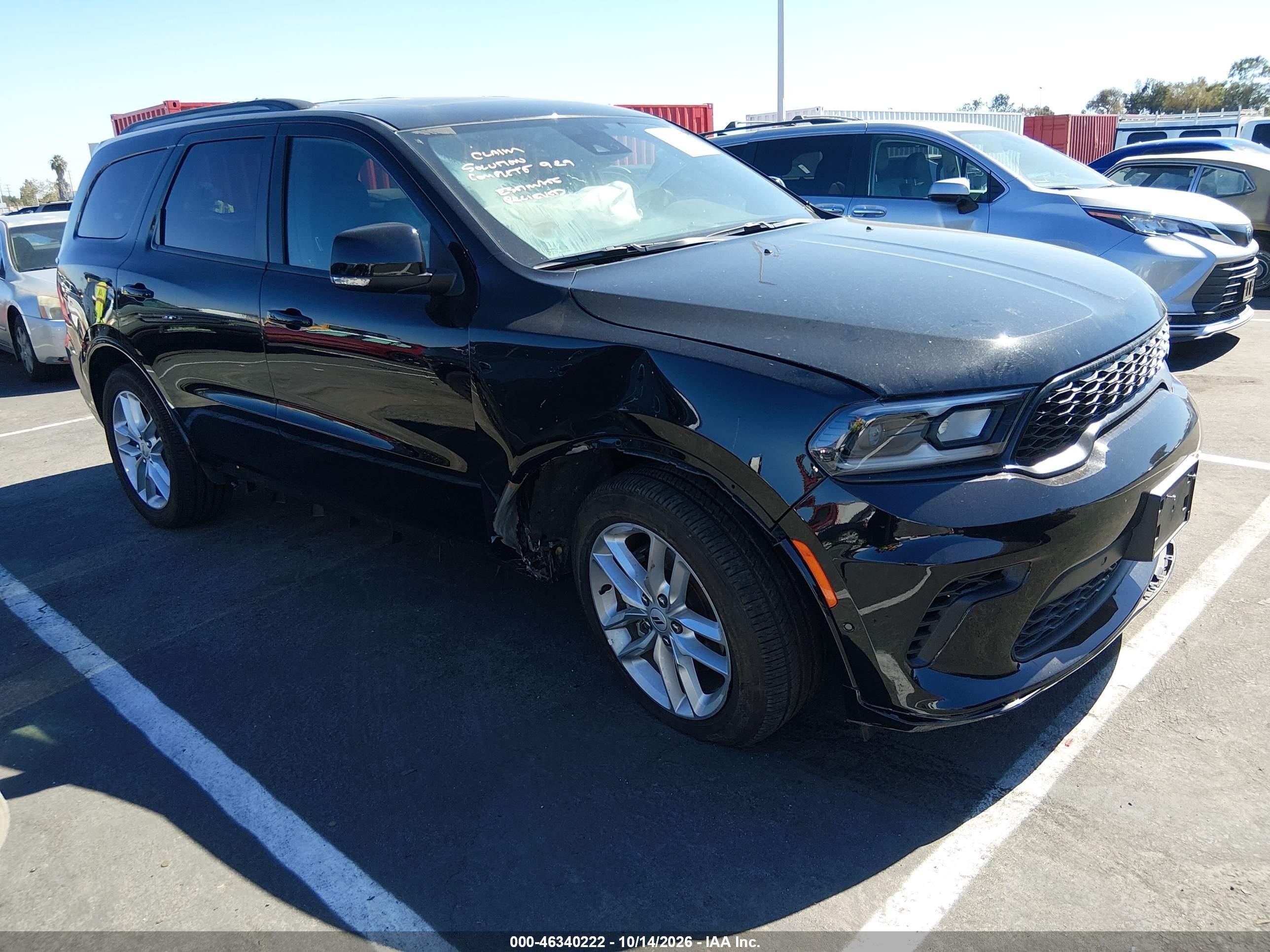 2026 Dodge Durango VIN 1C4RDJDG9TC271747 — IAAI salvage auction photo