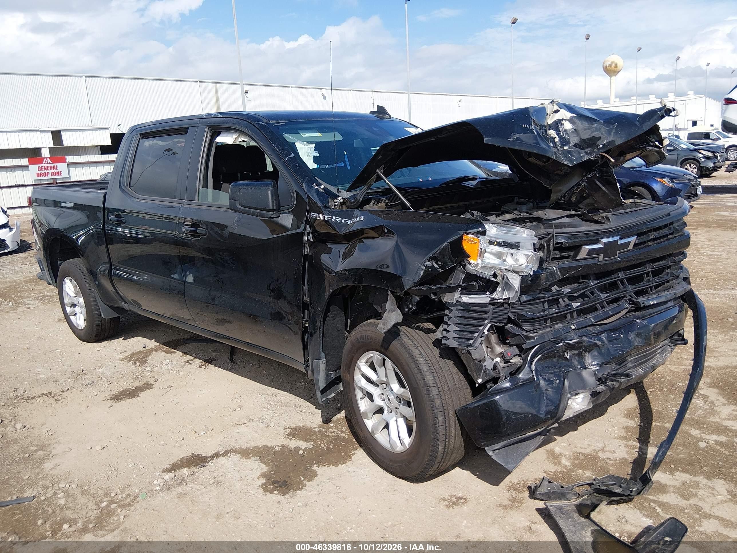 2026 Chevrolet Silverado 1500 VIN 2GCPADED5T1165968 — IAAI salvage auction photo