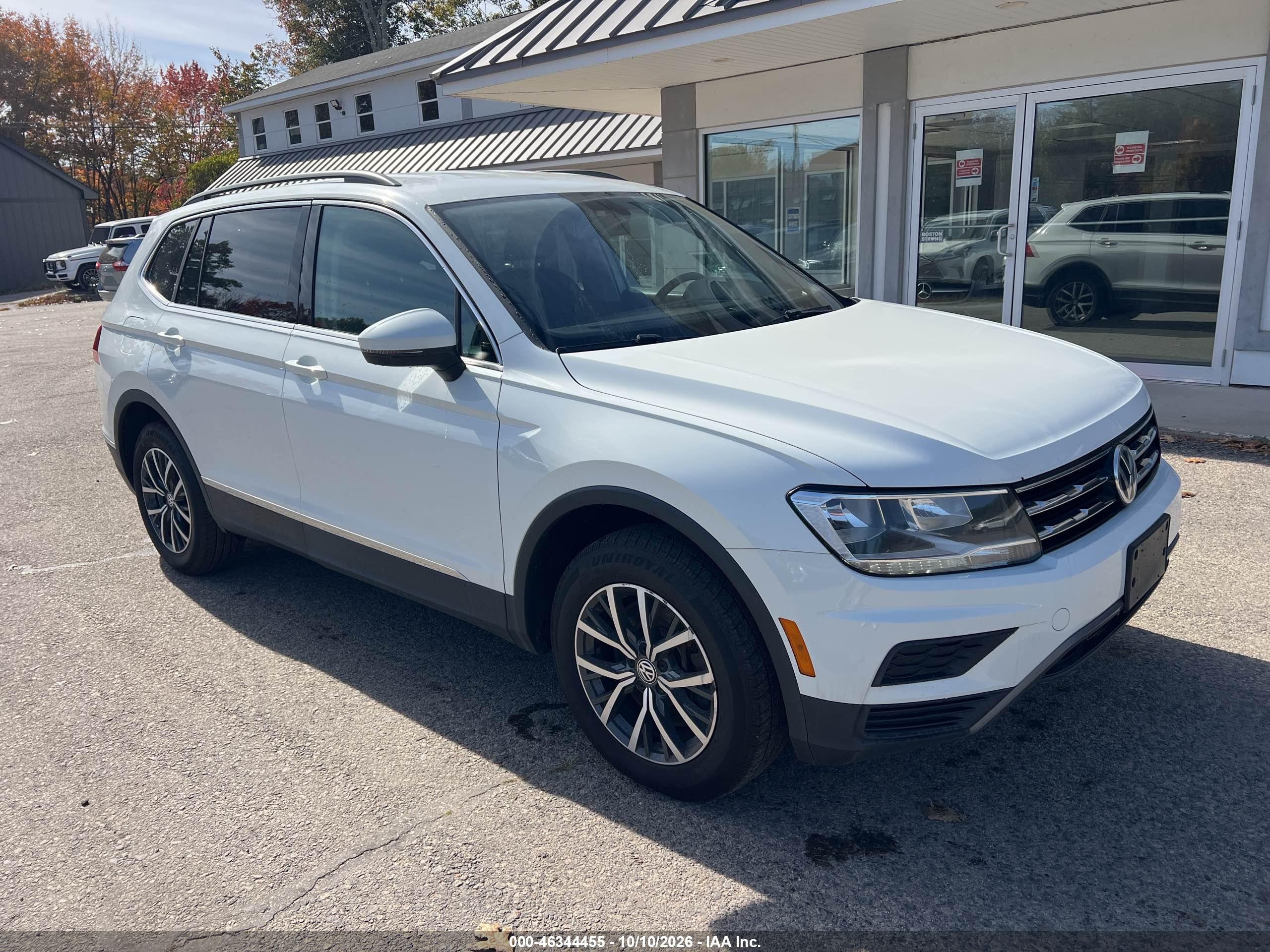 2020 Volkswagen Tiguan VIN 3VV2B7AX5LM114005 — IAAI salvage auction photo