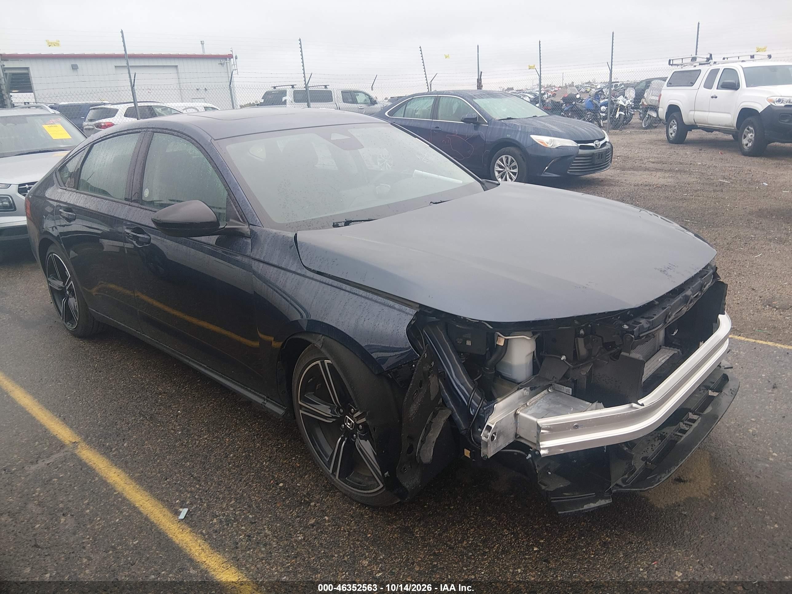 2026 Honda Accord VIN 1HGCY1F42TA018974 — IAAI salvage auction photo