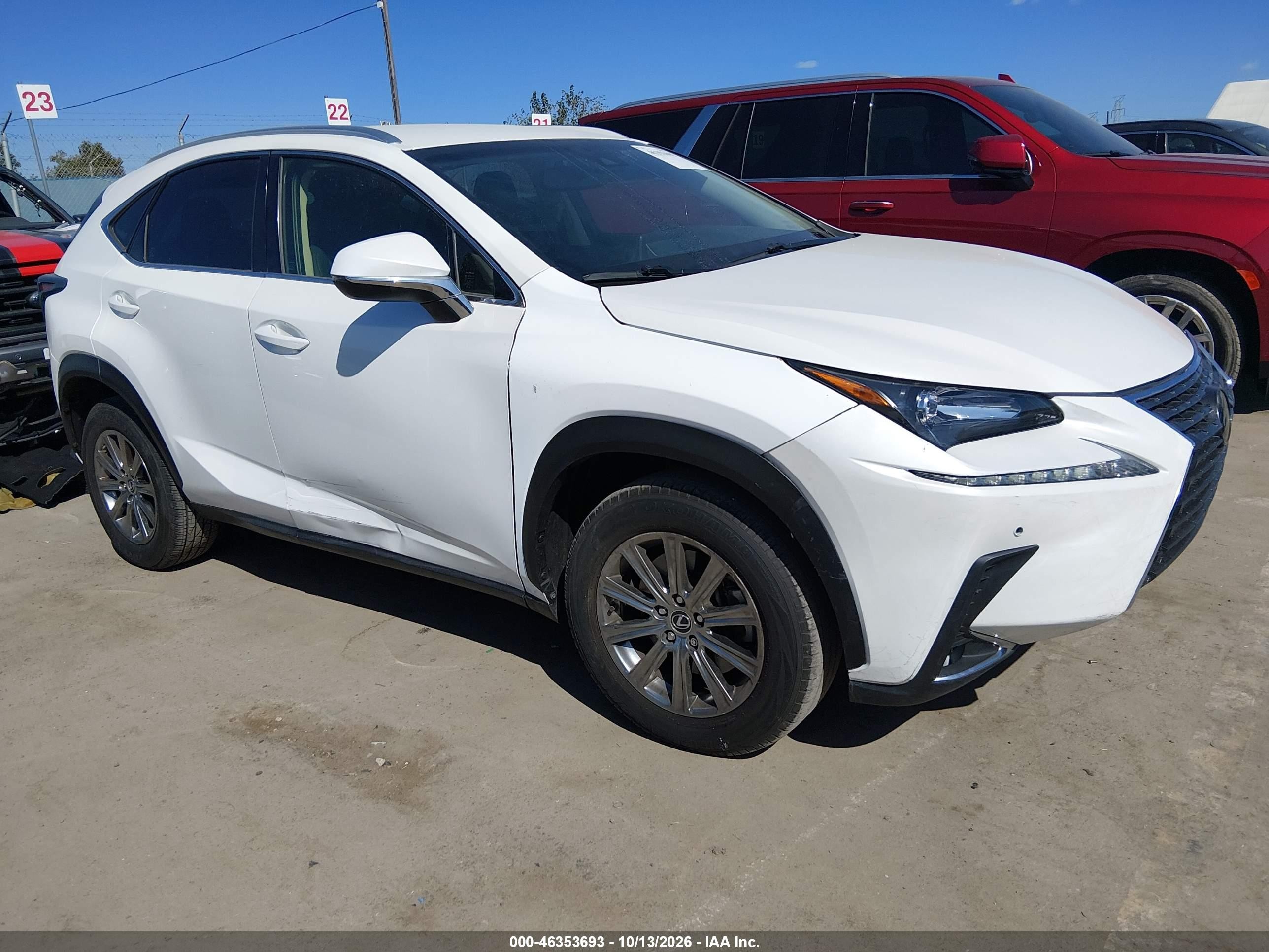2019 Lexus NX 300 VIN JTJYARBZ1K2124475 — IAAI salvage auction photo