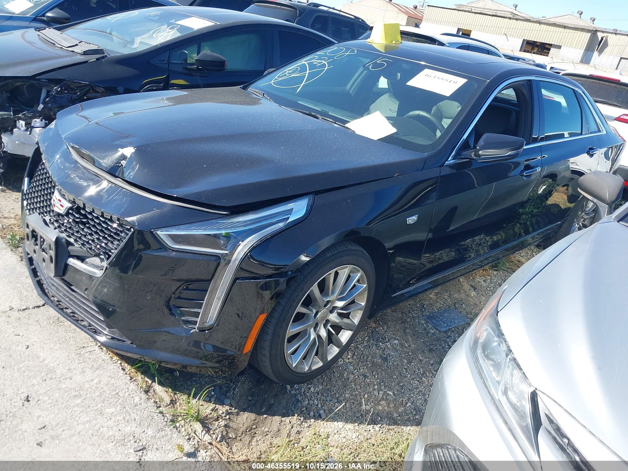 2020 Cadillac Ct6 VIN 1G6KB5RS0LU107683 IAAI salvage auction — Front End, Salvage Certificate (California), sold $8,800 on 2026-10-15 (photo 2)