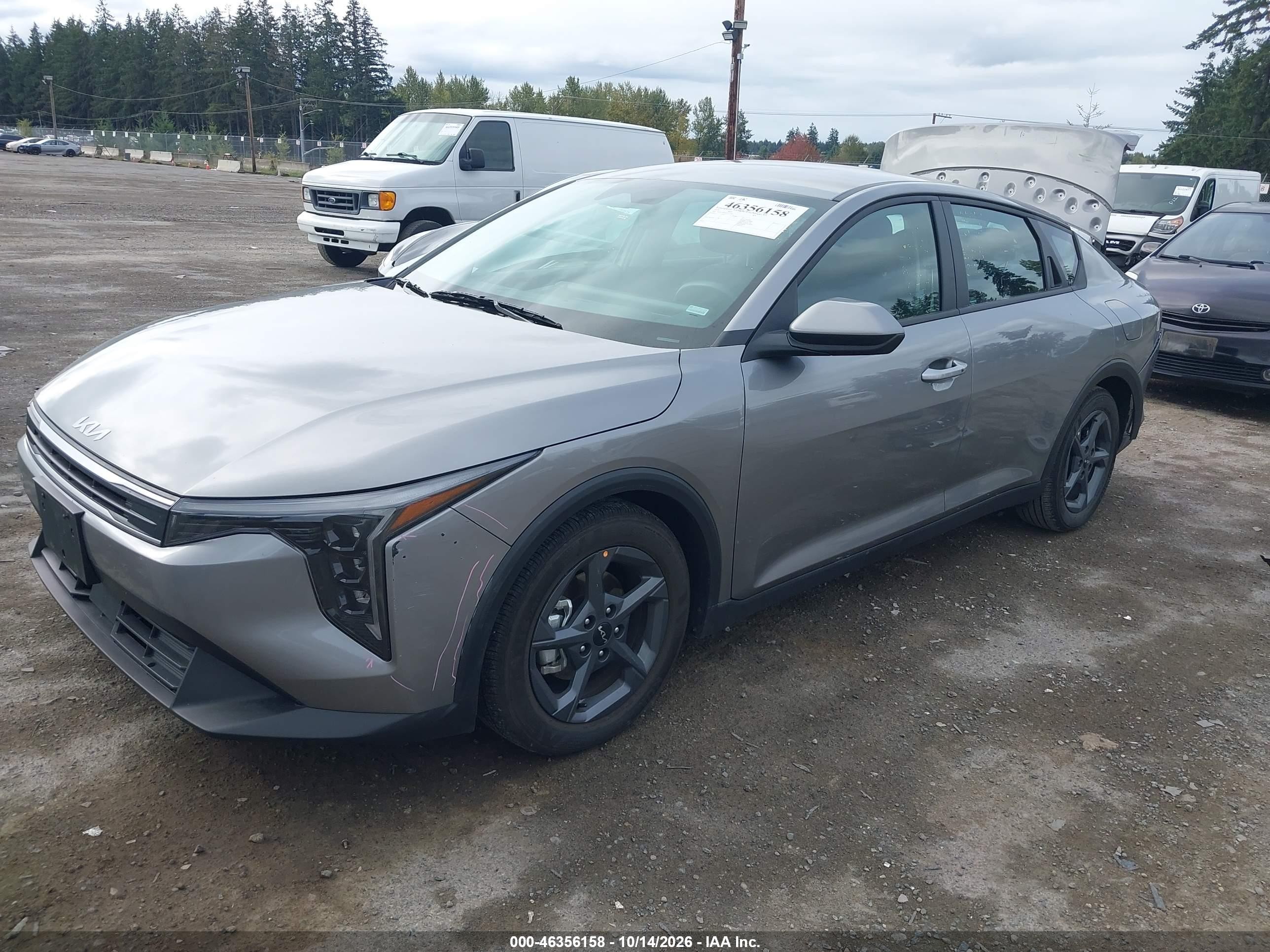 2026 Kia K4 VIN 3KPFT4DE0TE313432 IAAI salvage auction — Rear End, Enterprise Vehicles Clear Only (Oregon), sold $12,500 on 2026-10-17 (photo 2)