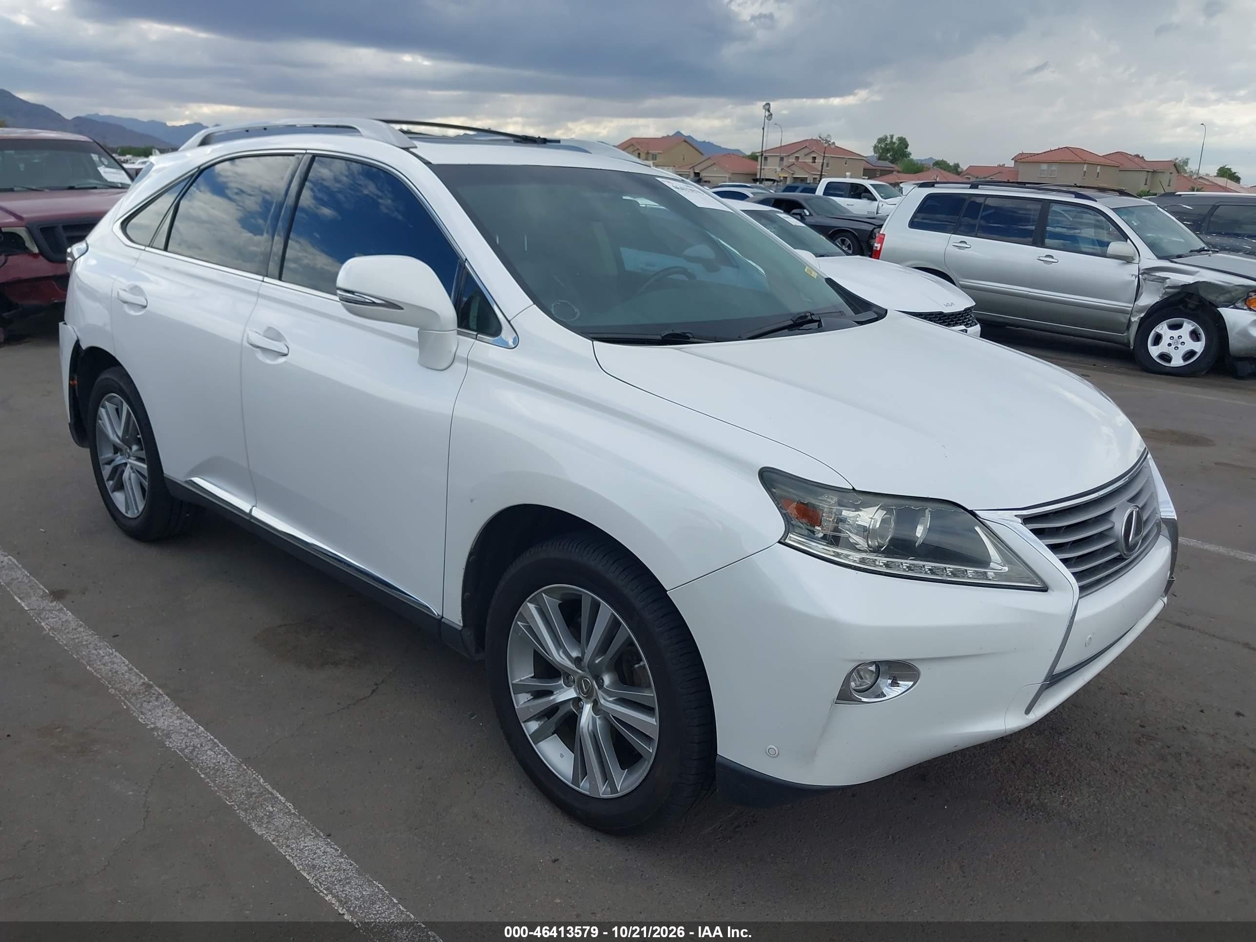 2015 Lexus RX 350 VIN 2T2ZK1BA7FC167155 — IAAI salvage auction photo