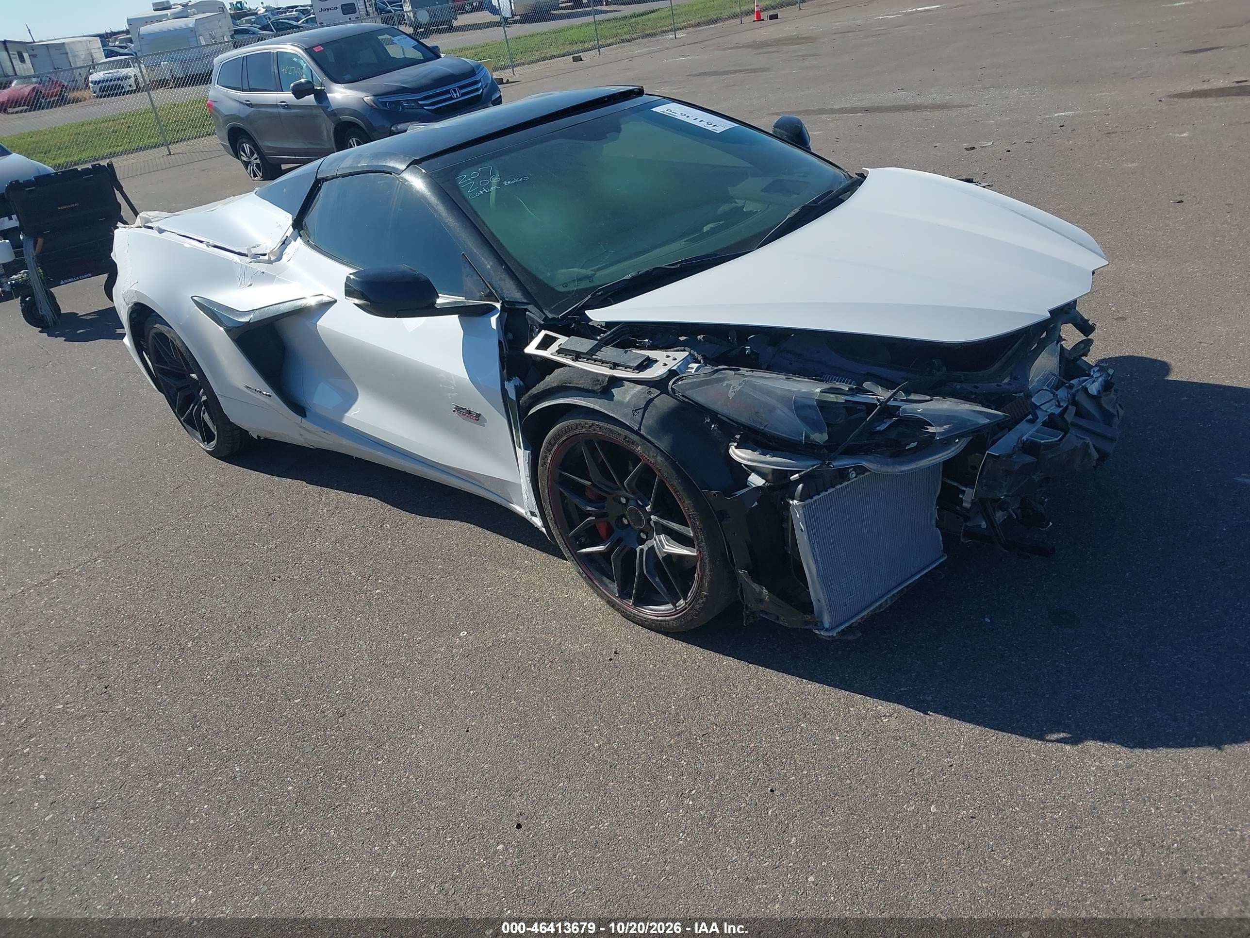 2023 Chevrolet Corvette VIN 1G1YF3D39P5700743 — IAAI salvage auction photo