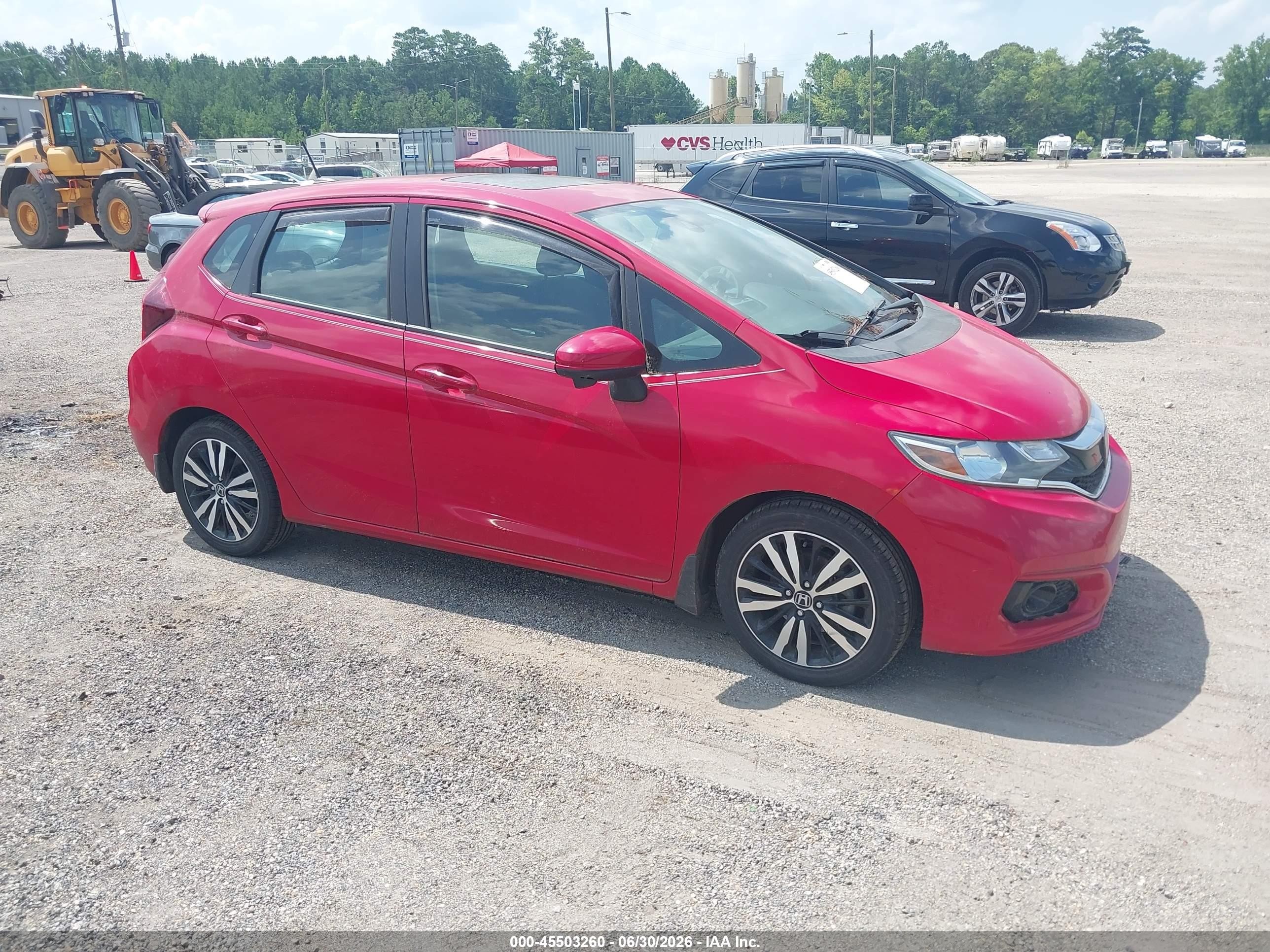 2018 Honda Fit VIN 3HGGK5H81JM717314 — IAAI salvage auction photo