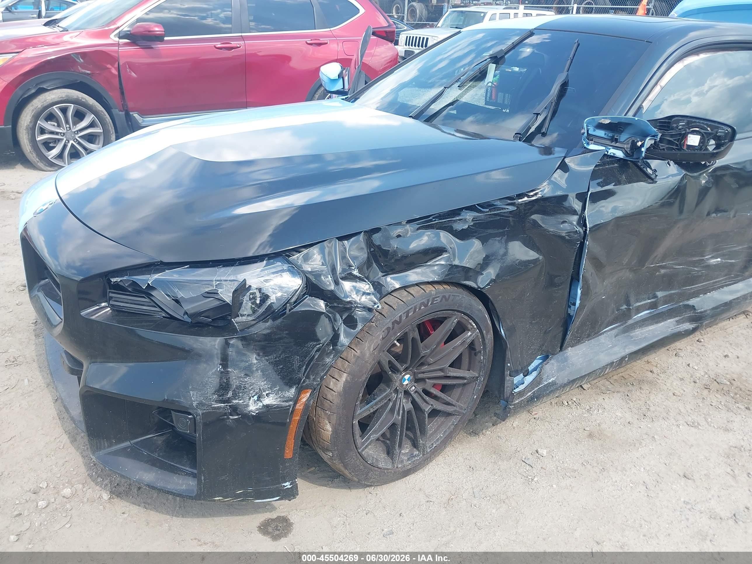 2024 BMW M2 VIN 3MF13DM01R8E72317 IAAI salvage auction — Front End, Salvage (Georgia), sold $22,100 on 2026-09-02 (photo 6)