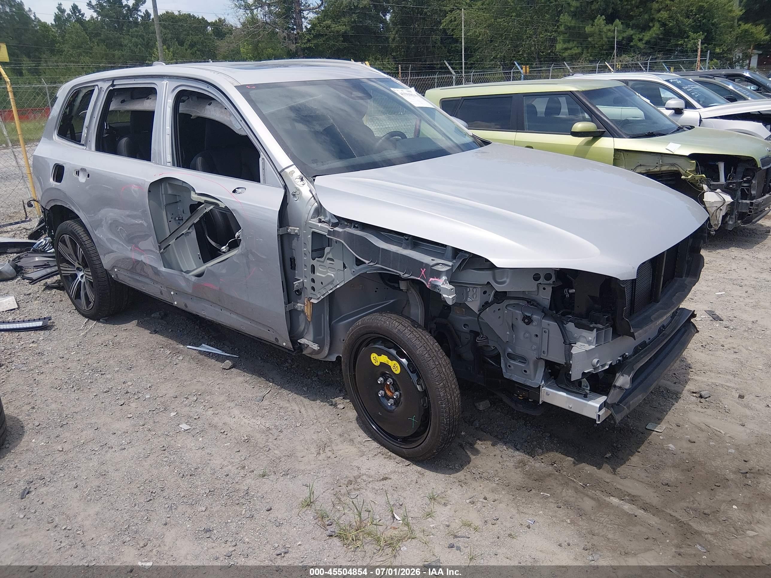 2024 Volvo XC90 VIN YV4L12PE0R1237261 — IAAI salvage auction photo