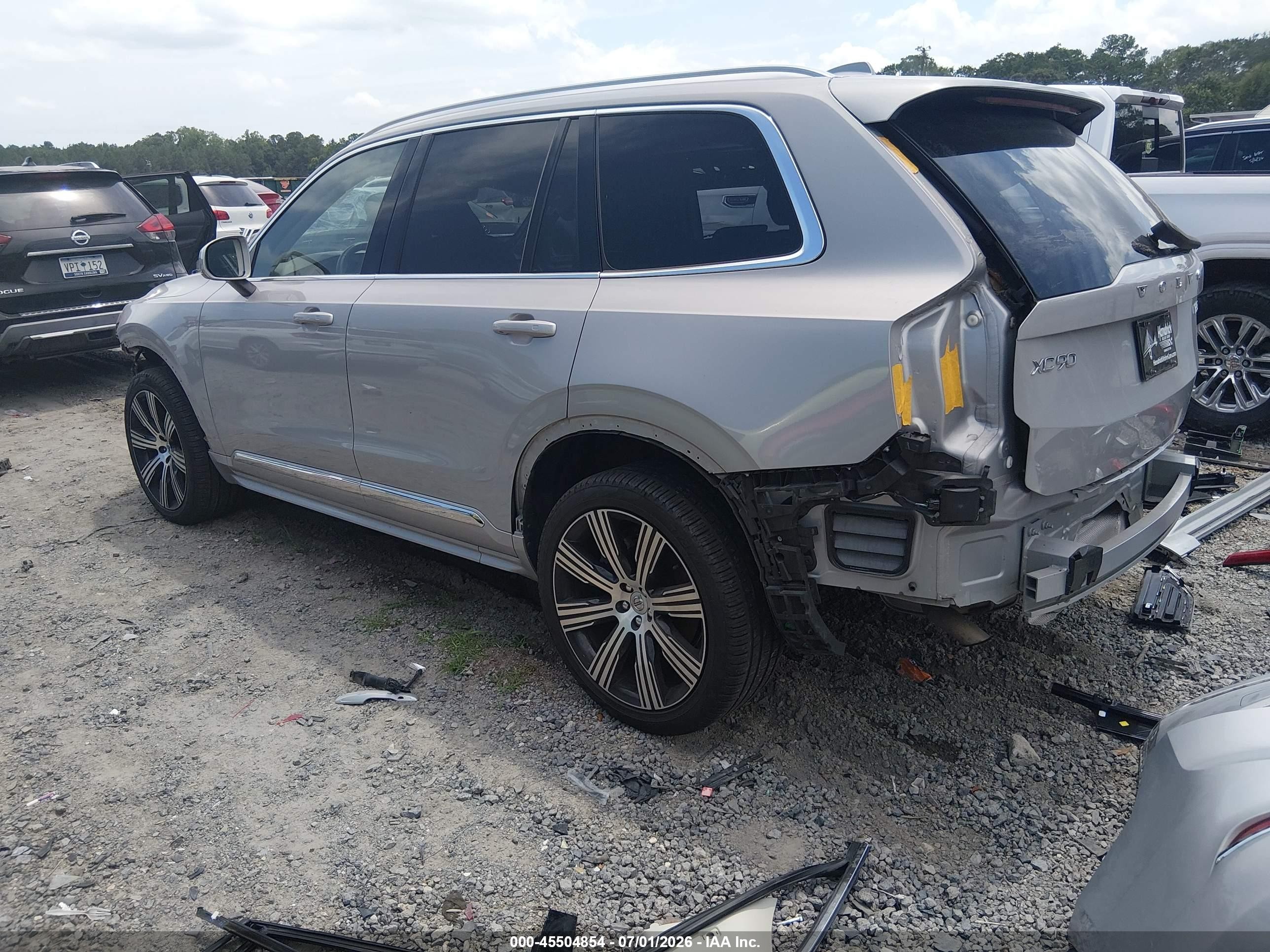 2024 Volvo XC90 VIN YV4L12PE0R1237261 IAAI salvage auction — All Over, Clear (South Carolina), sold $13,500 on 2026-09-16 (photo 3)