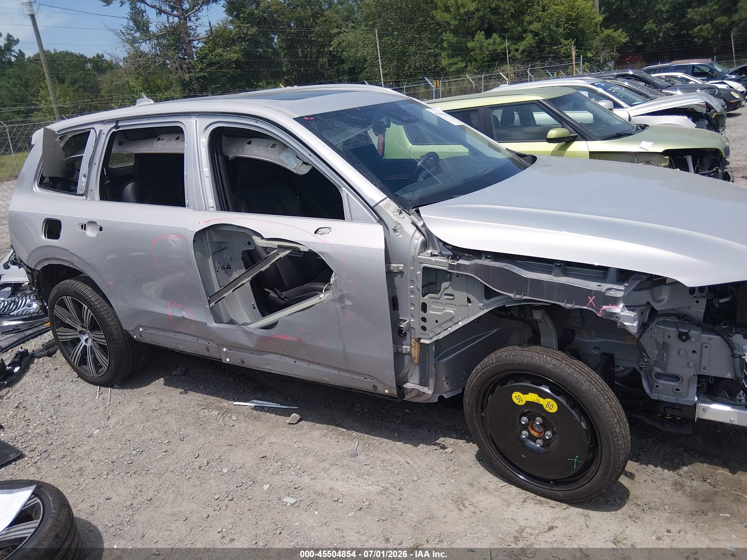 2024 Volvo XC90 VIN YV4L12PE0R1237261 IAAI salvage auction — All Over, Clear (South Carolina), sold $13,500 on 2026-09-16 (photo 6)
