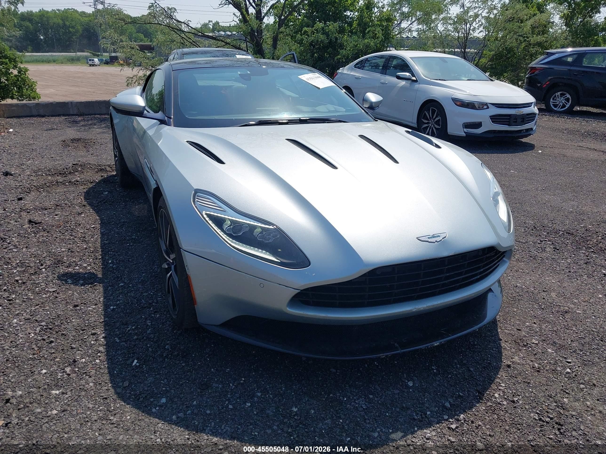 2017 Aston martin Db11 VIN SCFRMFAV1HGL02099 IAAI salvage auction — Undercarriage, Mv-907A (New York), sold $51,500 on 2026-08-07 (photo 6)