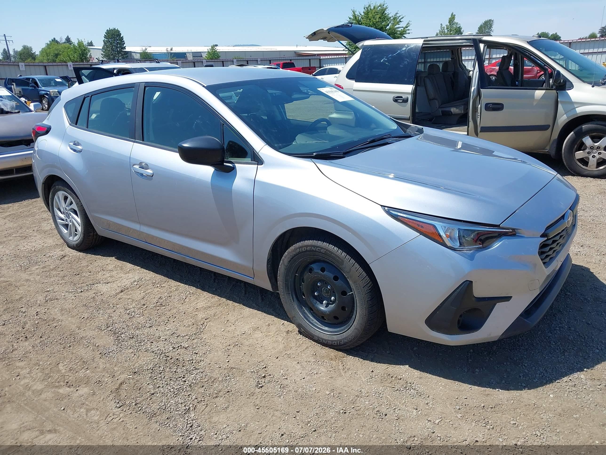 2025 Subaru Impreza VIN JF1GUABC2S8328000 — IAAI salvage auction photo