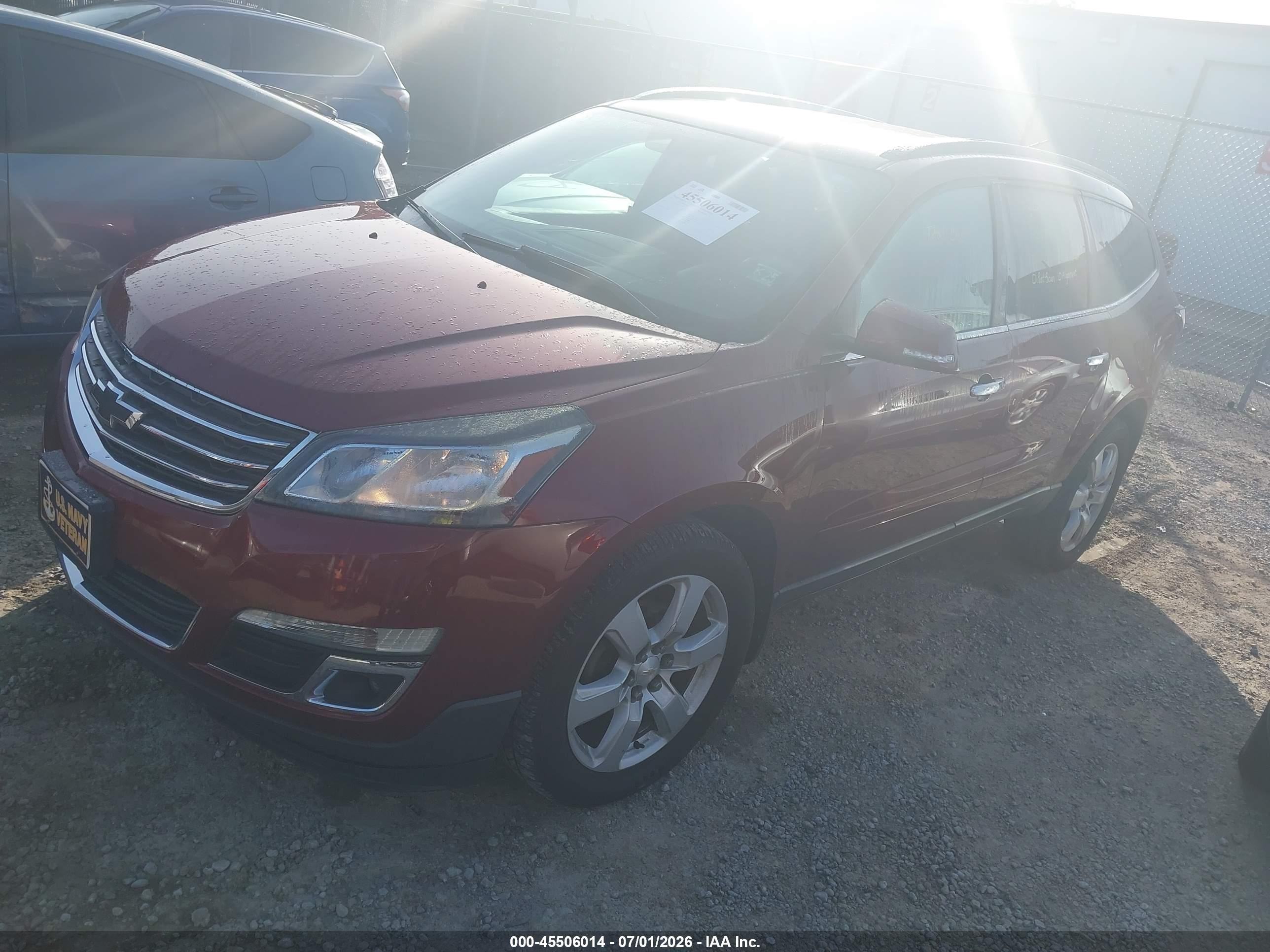 2017 Chevrolet Traverse VIN 1GNKRGKDXHJ118562 IAAI salvage auction — Unknown, Salvage (Kentucky), sold $300 on 2026-09-08 (photo 2)