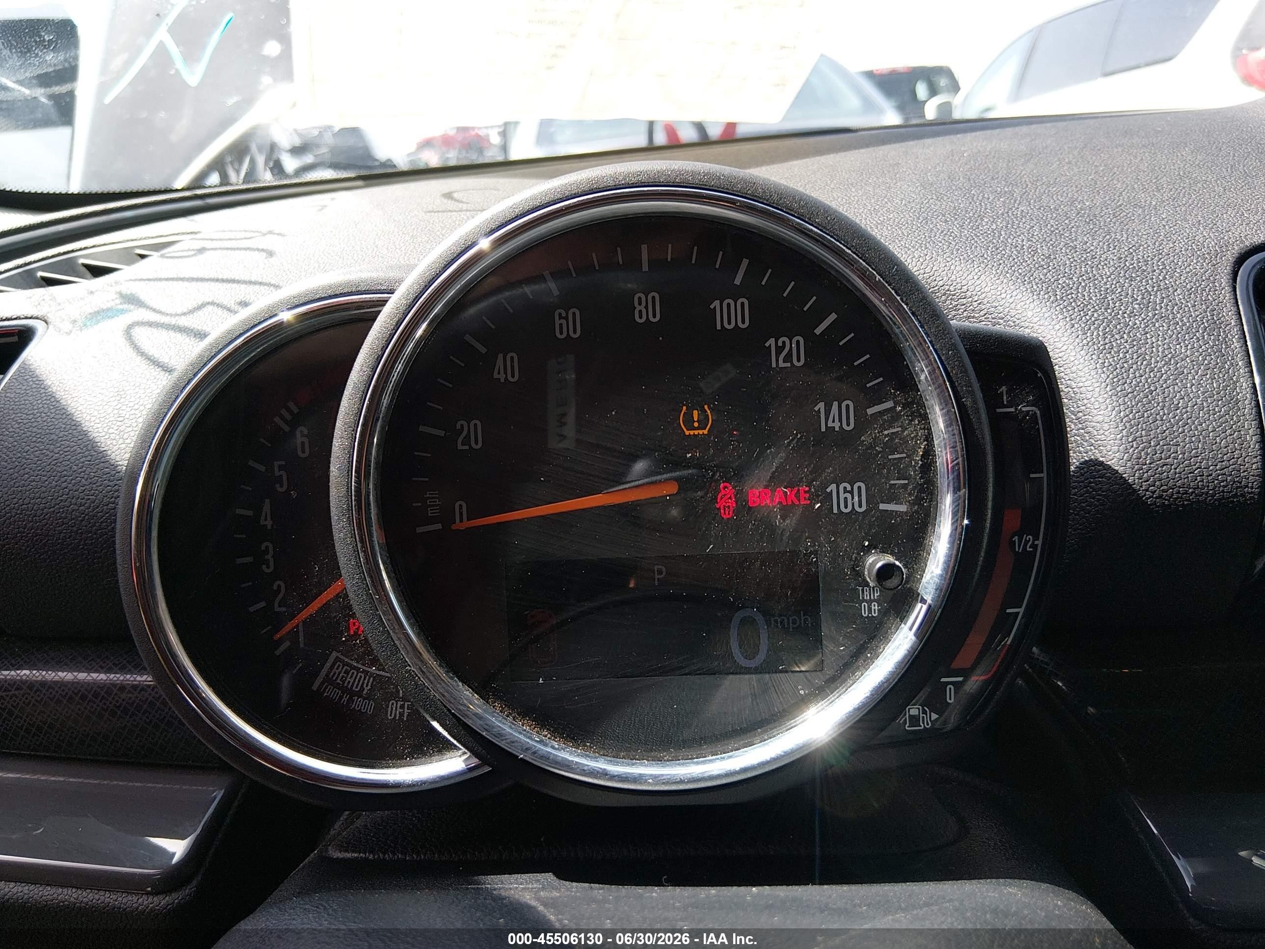 2020 Mini Cooper Clubman VIN WMWLV7C06L2M67481 IAAI salvage auction — Front End, Clear (Oklahoma), sold $1,750 on 2026-09-19 (photo 7)