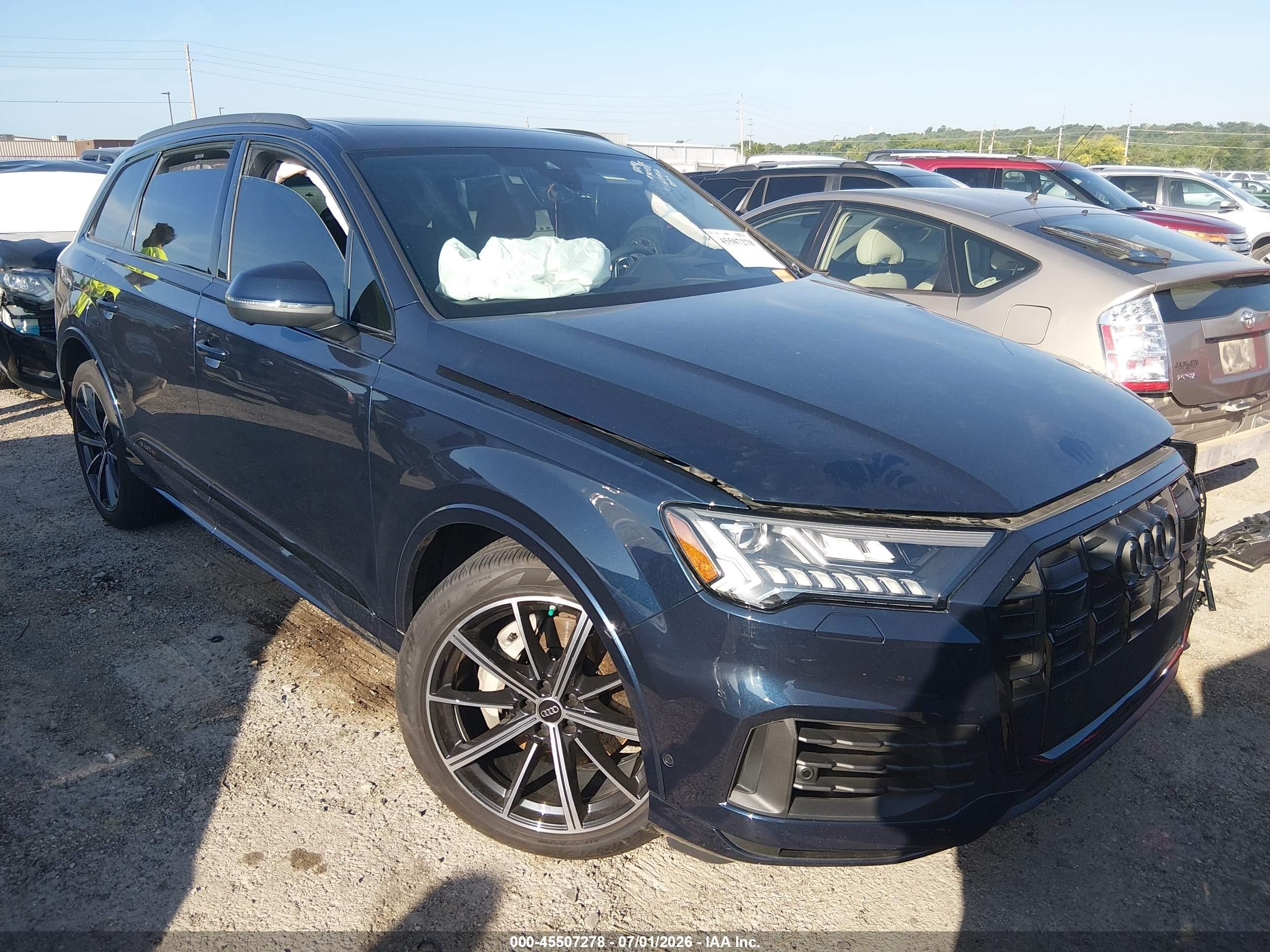 2023 Audi Q7 VIN WA1VXBF75PD024289 — IAAI salvage auction photo