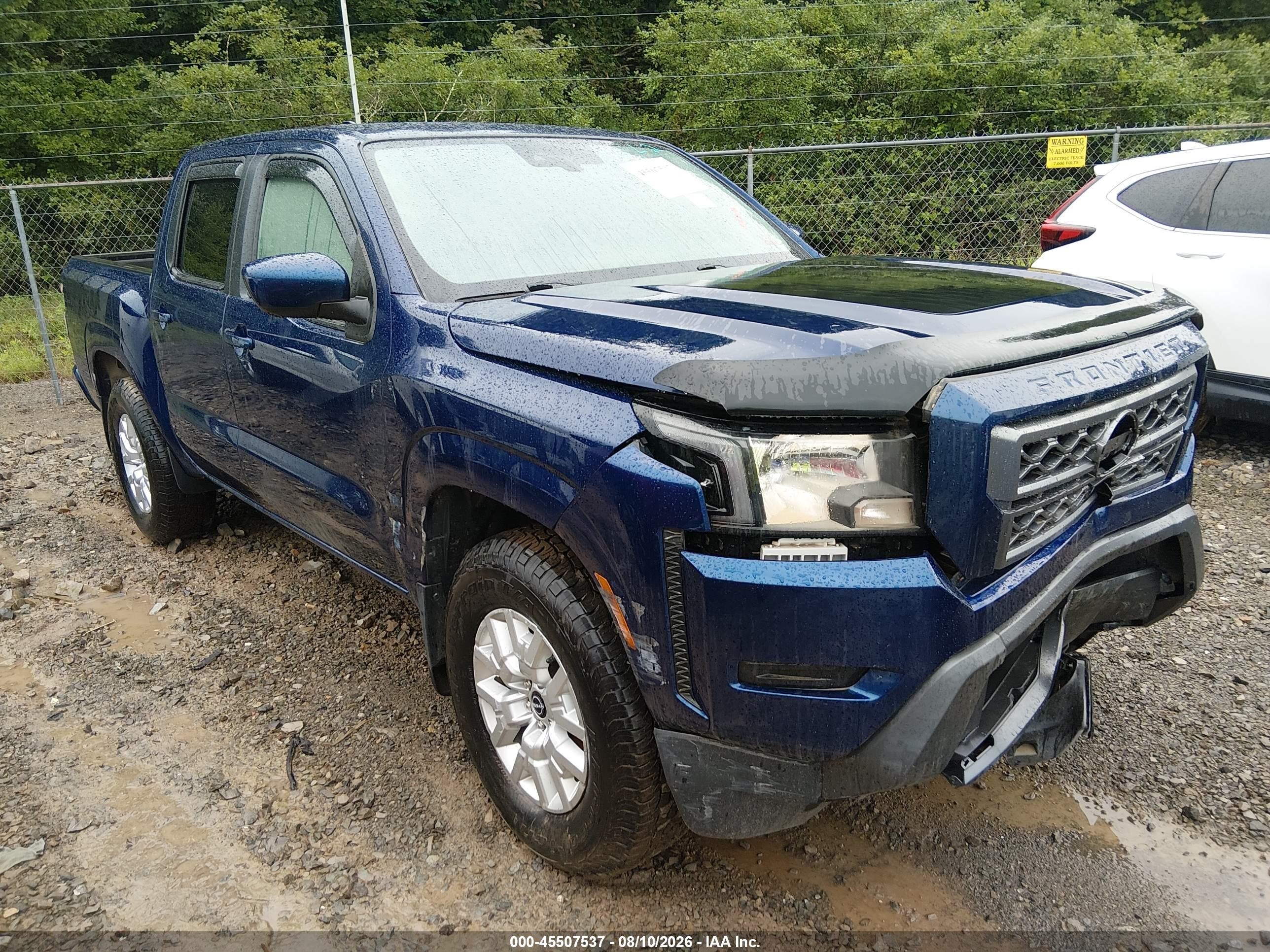 2023 Nissan Frontier VIN 1N6ED1EK5PN602087 — IAAI salvage auction photo