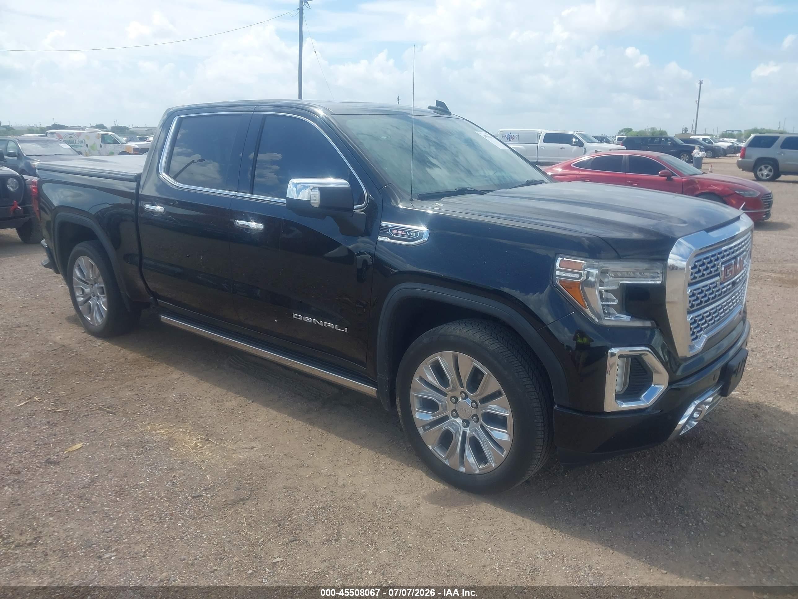 2020 GMC Sierra 1500 VIN 3GTU9FEL9LG190328 — IAAI salvage auction photo