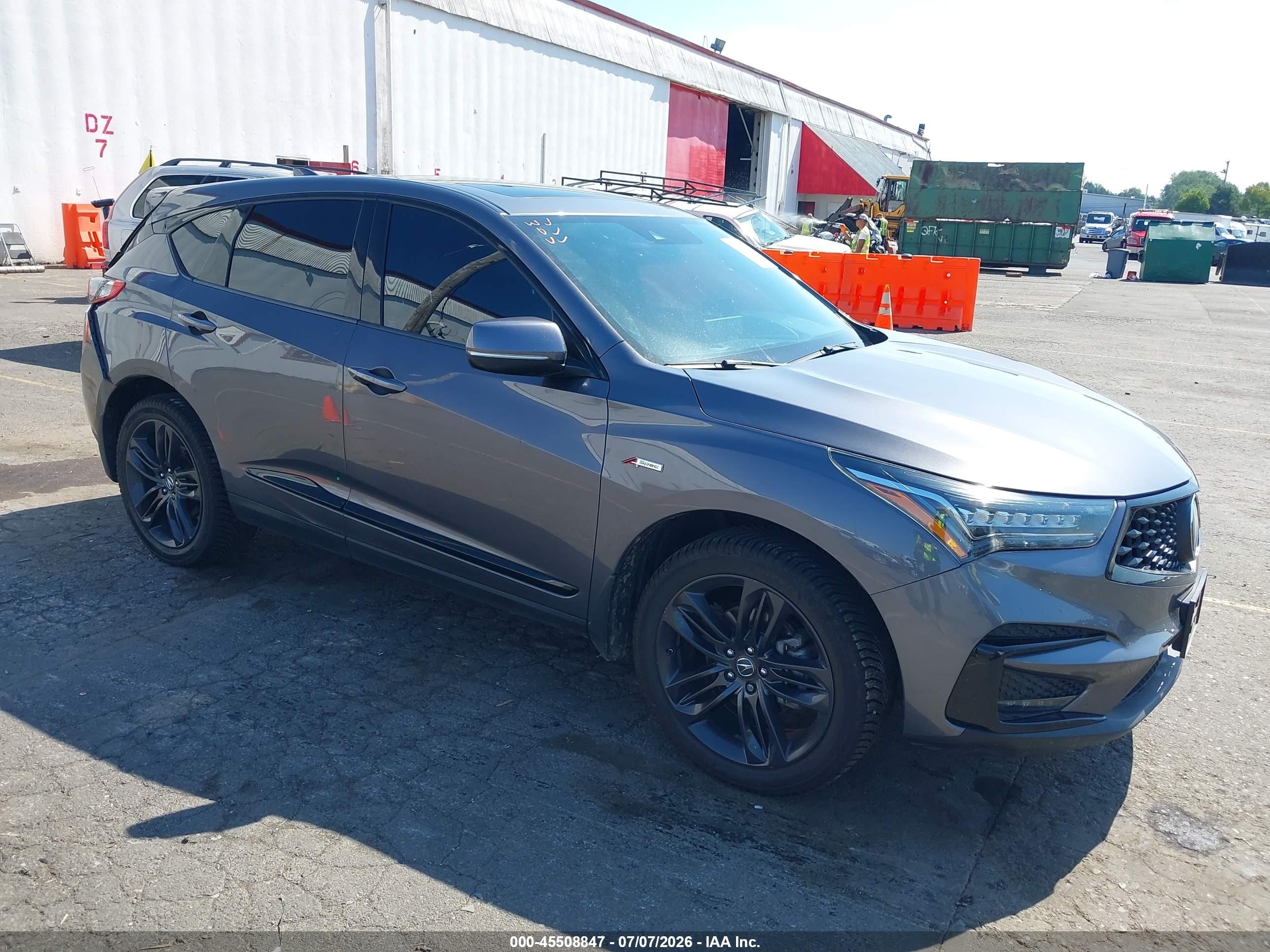 2019 Acura RDX VIN 5J8TC2H63KL026670 — IAAI salvage auction photo