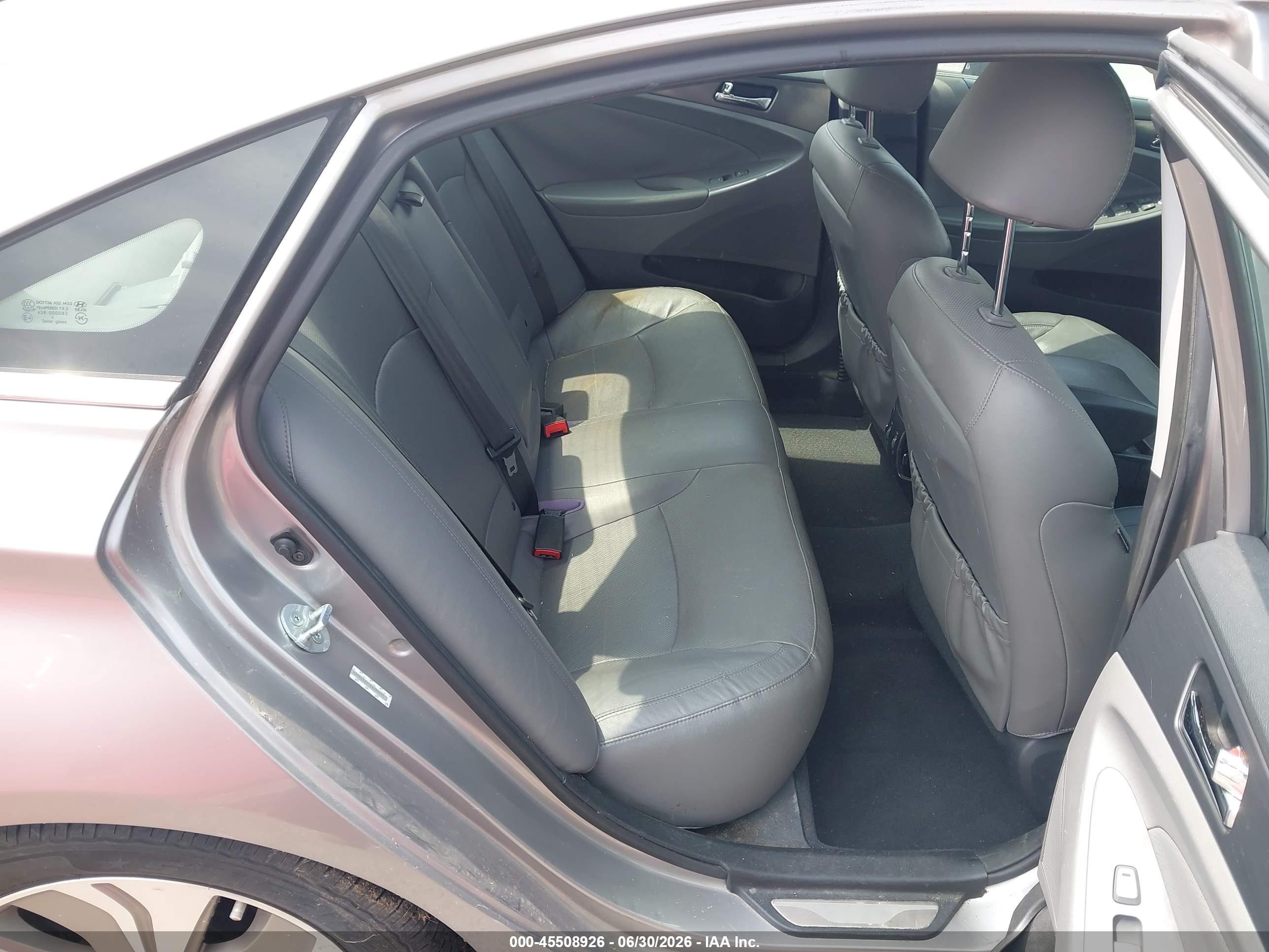 2013 Hyundai Sonata Hybrid VIN KMHEC4A41DA095251 IAAI salvage auction — Normal Wear, Clear - Dealer Only (California), sold $600 on 2026-07-09 (photo 8)